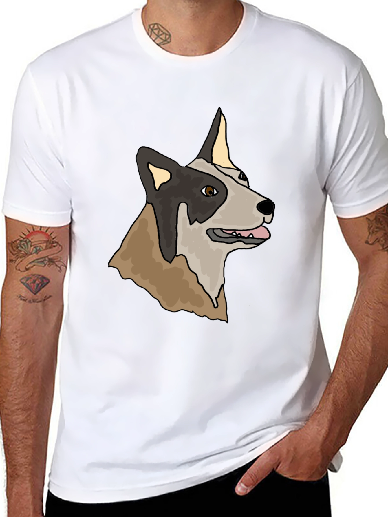 Dog Breed Graphic T-Shirt
