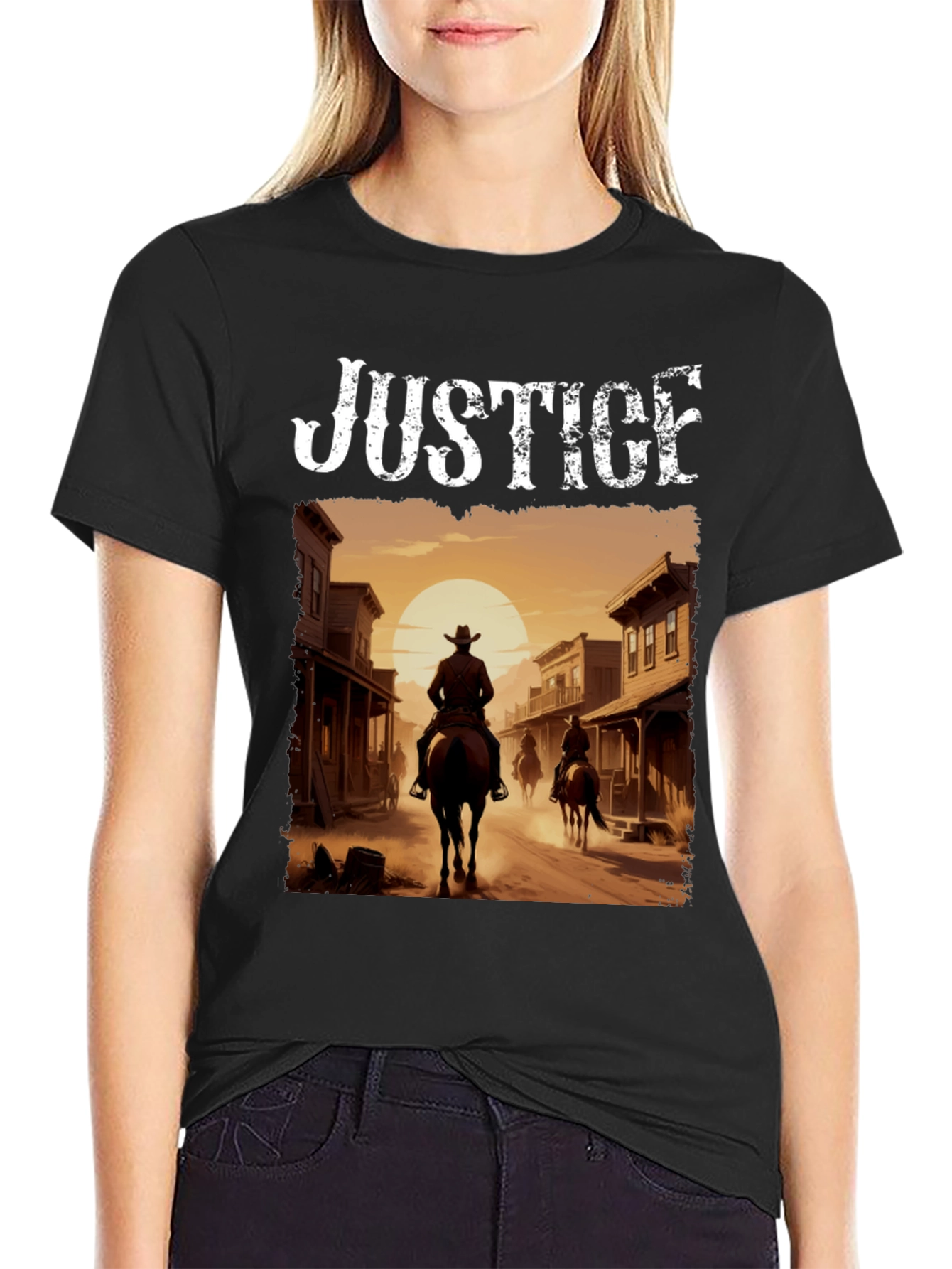 Justice Western T-Shirt