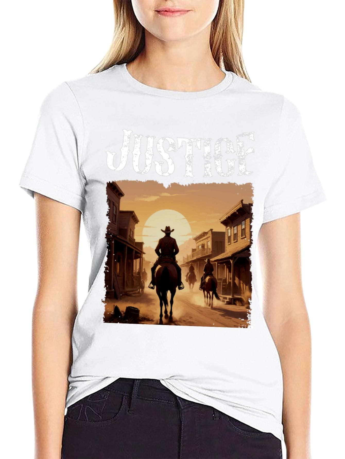 Justice Western T-Shirt