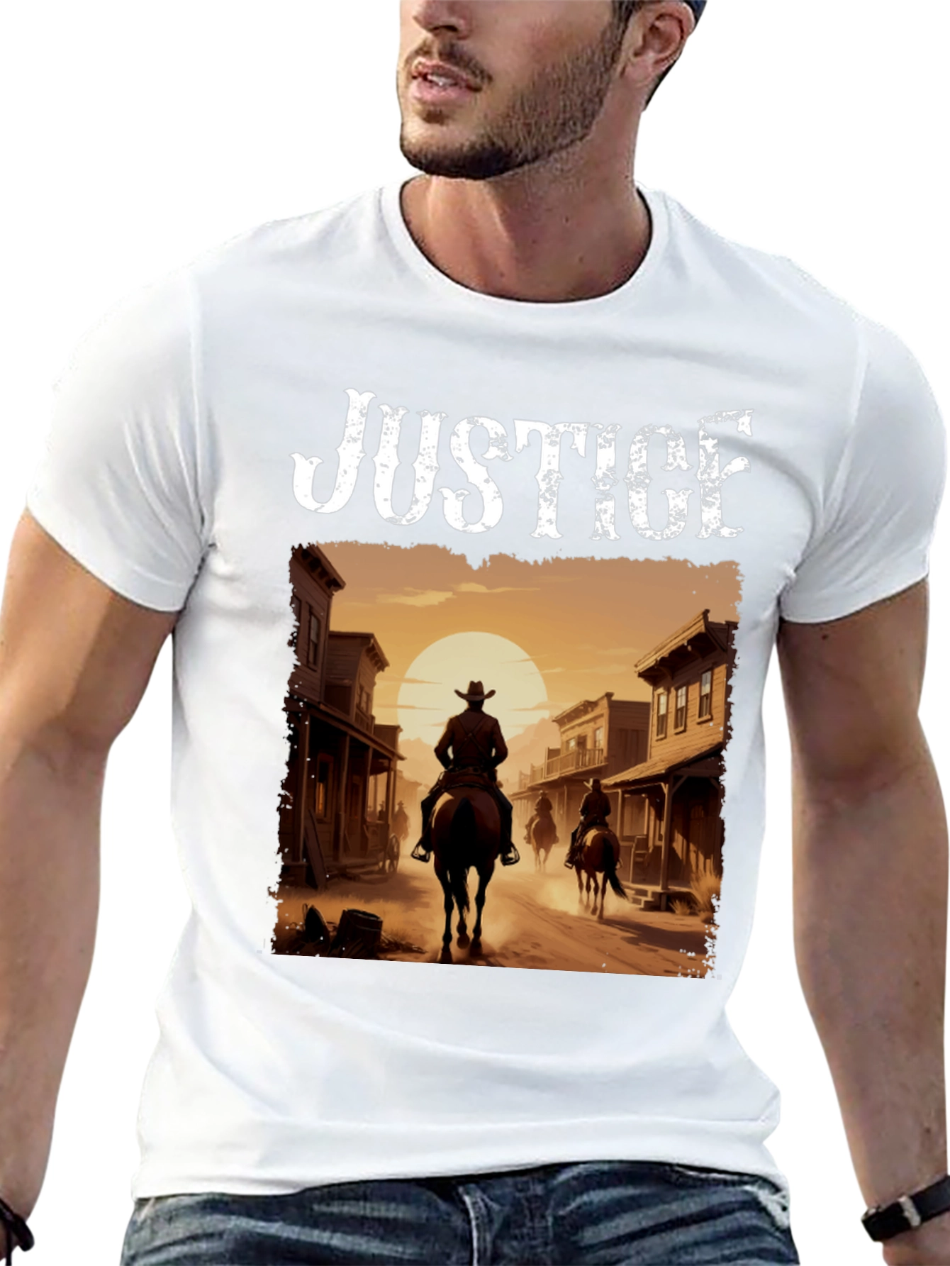 Justice Western T-Shirt