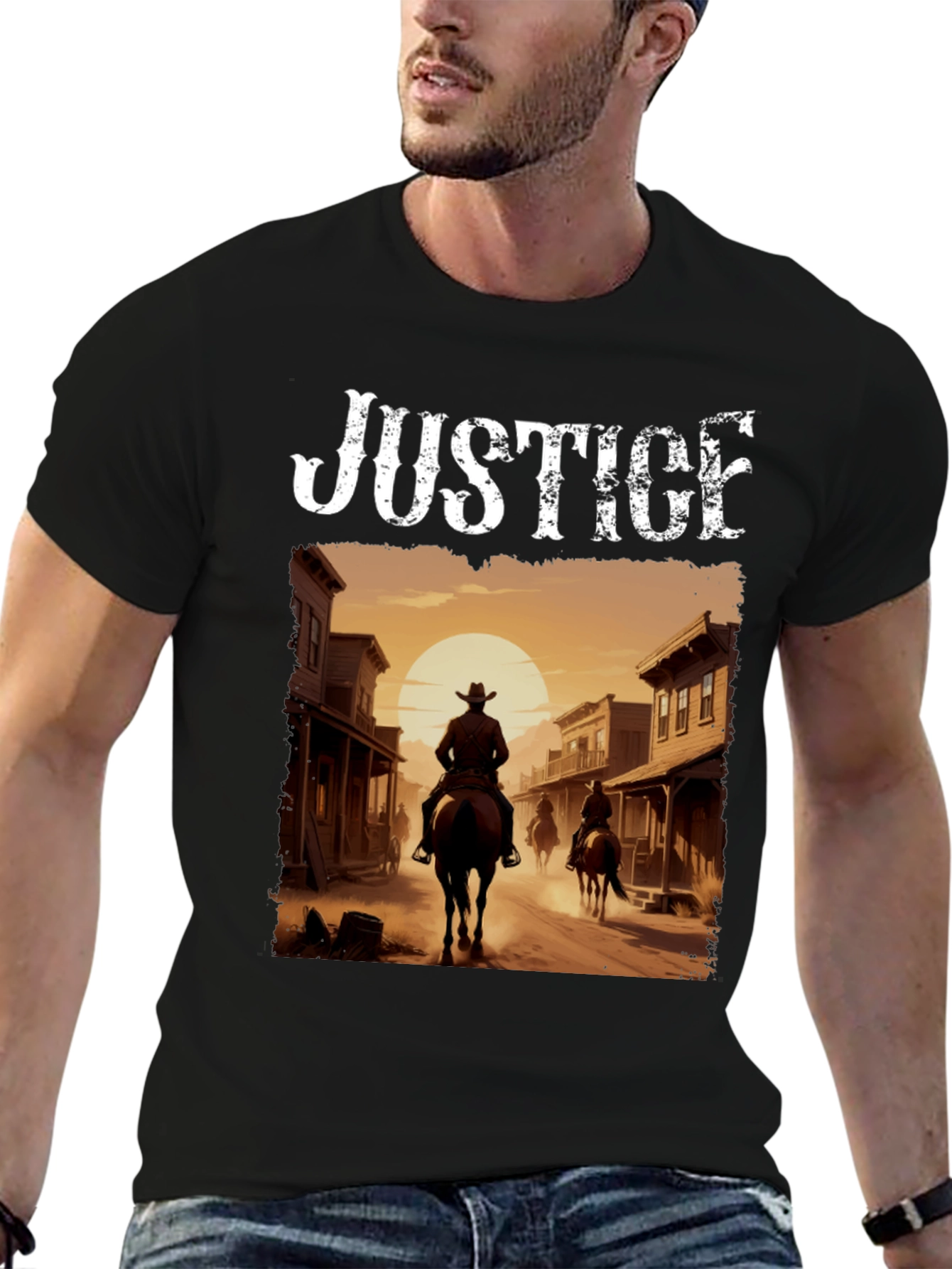 Justice Western T-Shirt