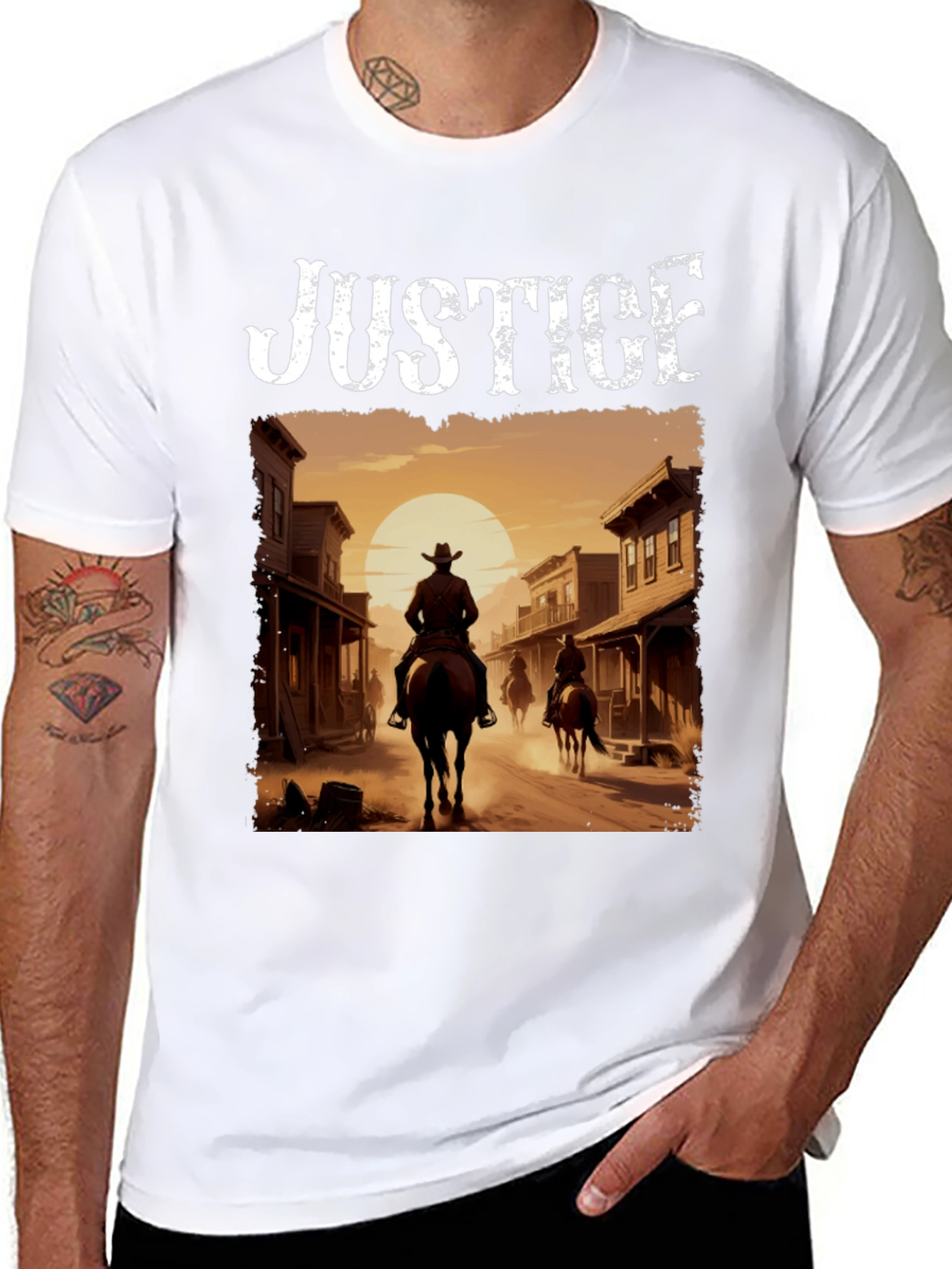 Justice Western T-Shirt