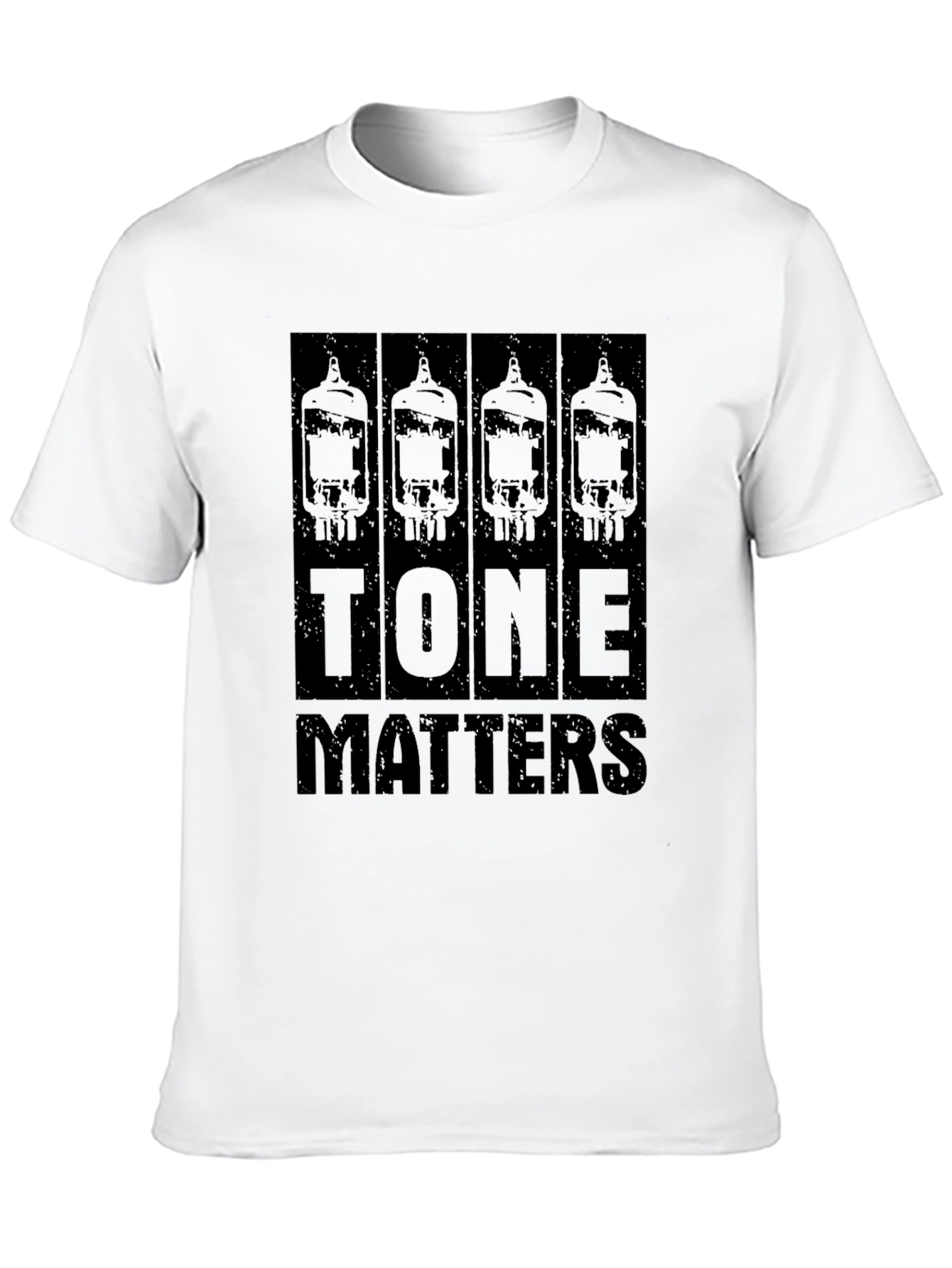 Tone Matters Black Graphic T-Shirt