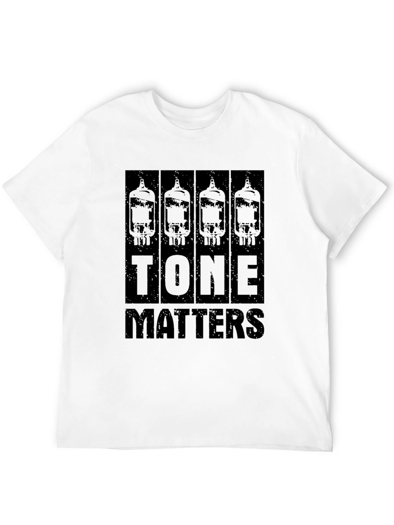 Tone Matters Black Graphic T-Shirt
