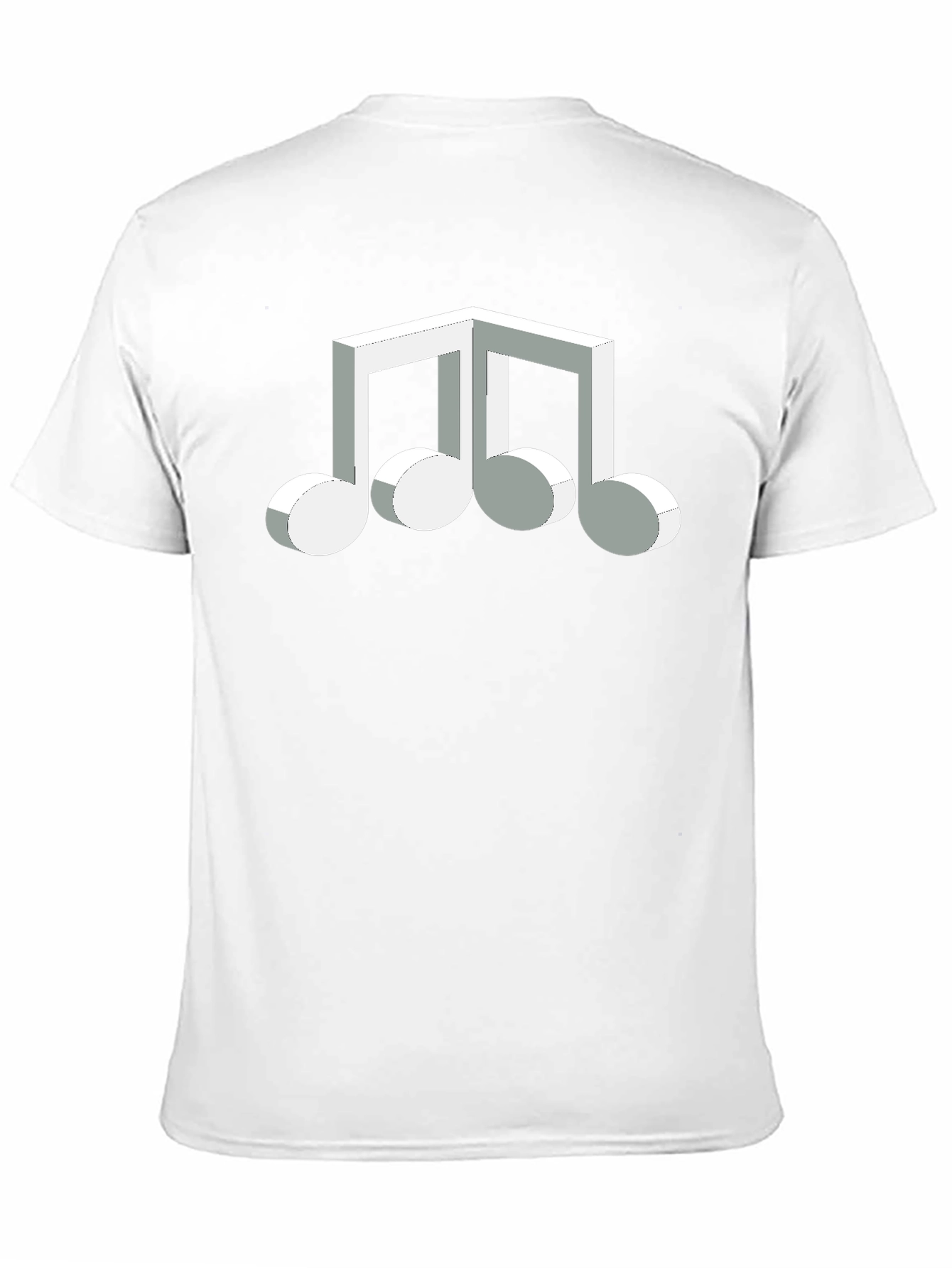 Abstract Music Note Graphic Tee