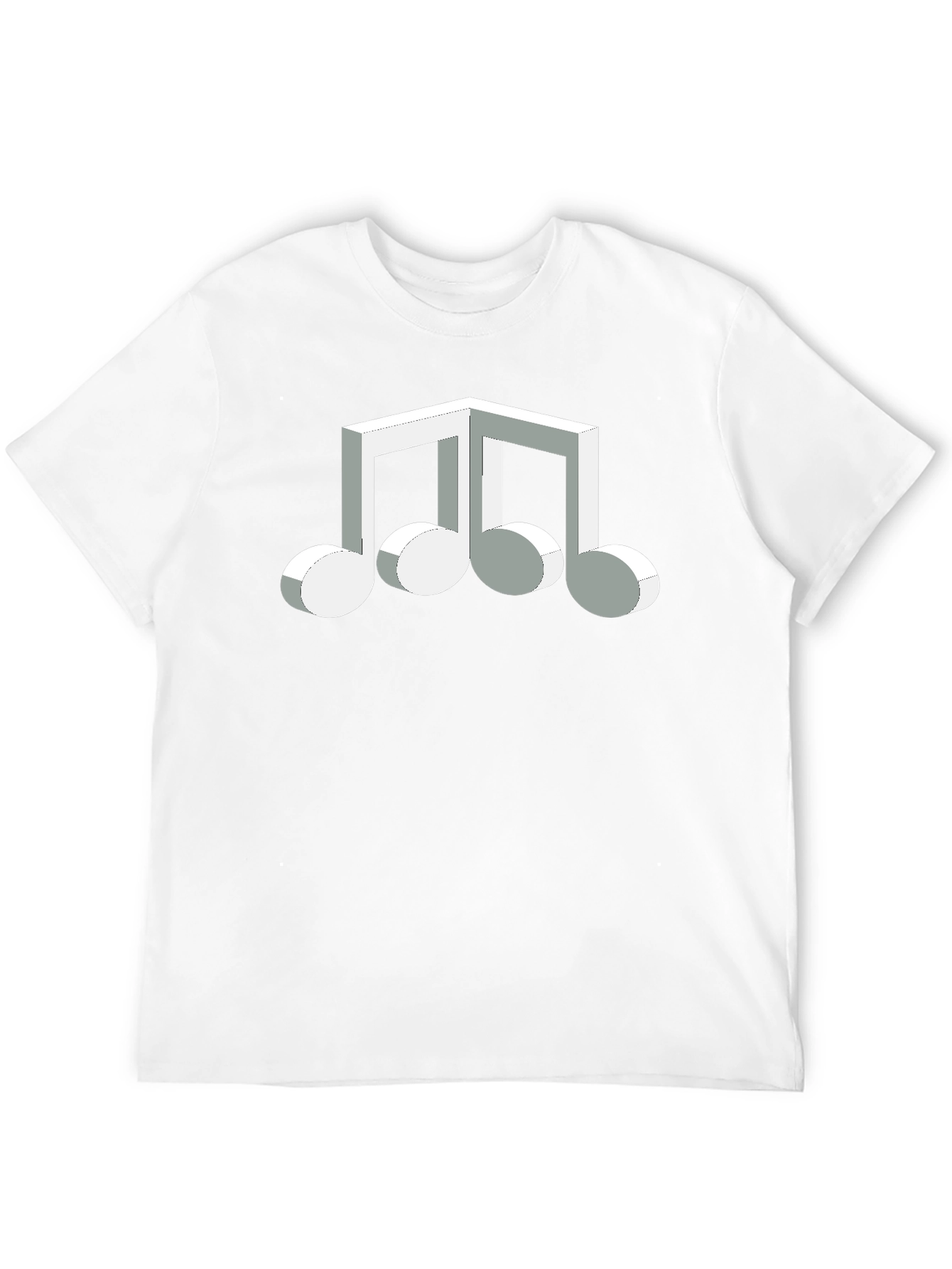 Abstract Music Note Graphic Tee