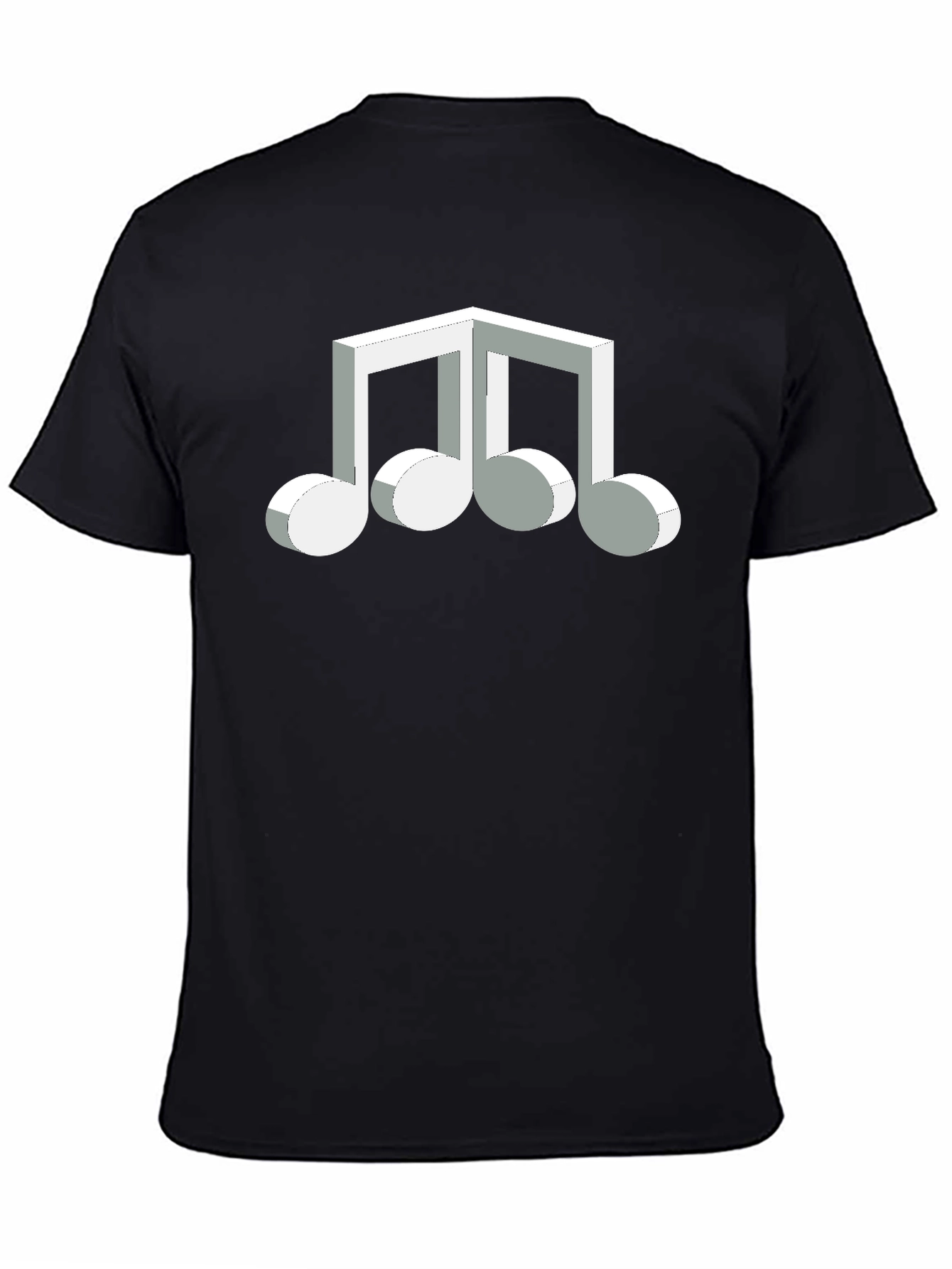 Abstract Music Note Graphic Tee