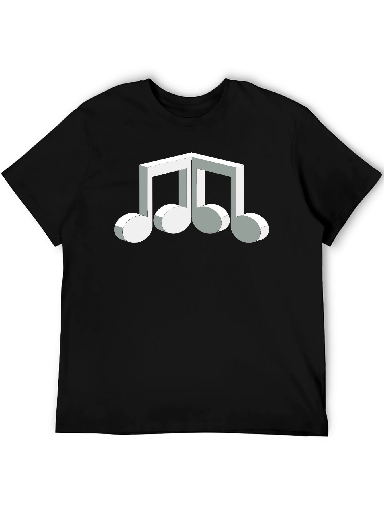 Abstract Music Note Graphic Tee