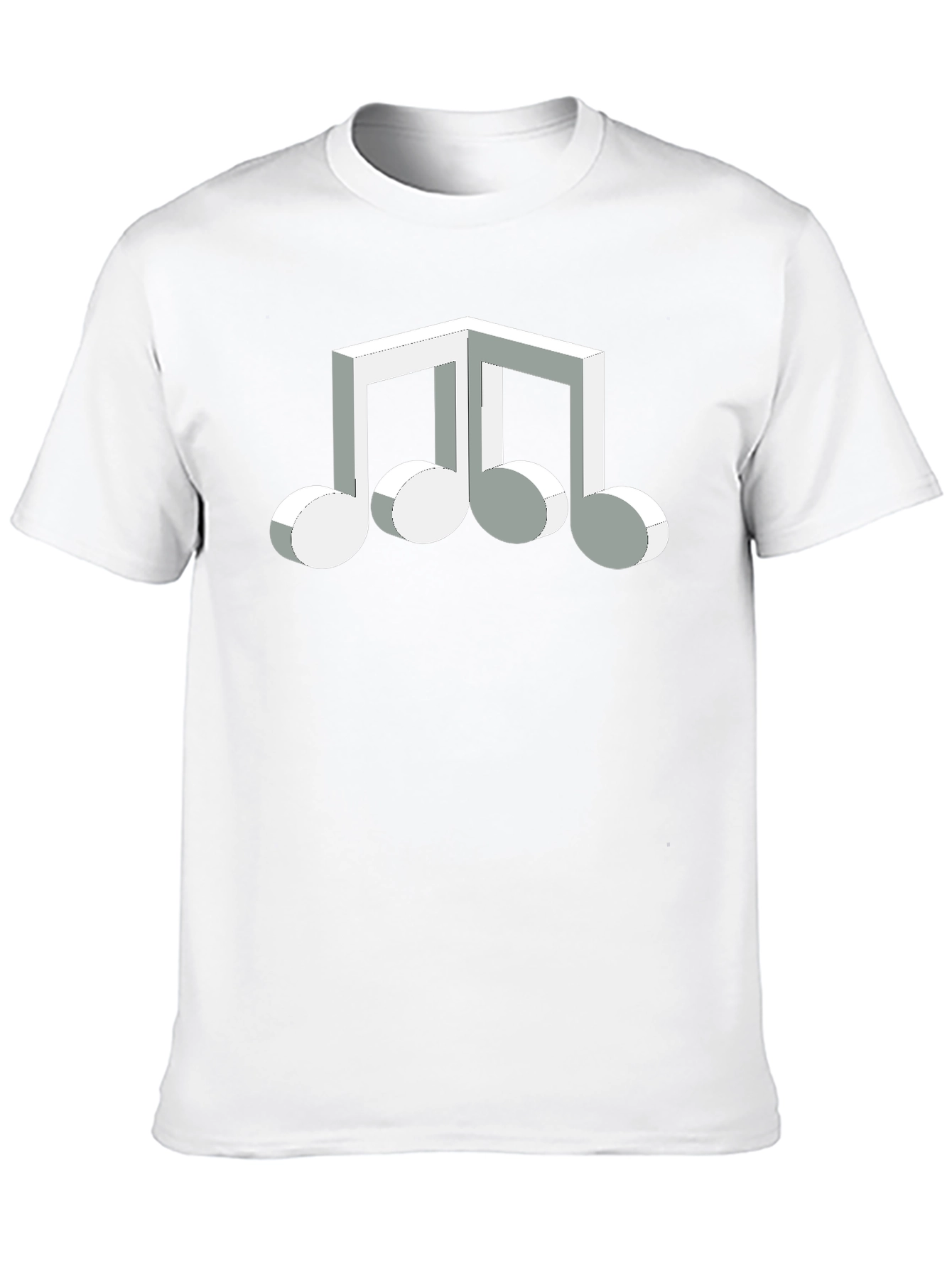 Abstract Music Note Graphic Tee