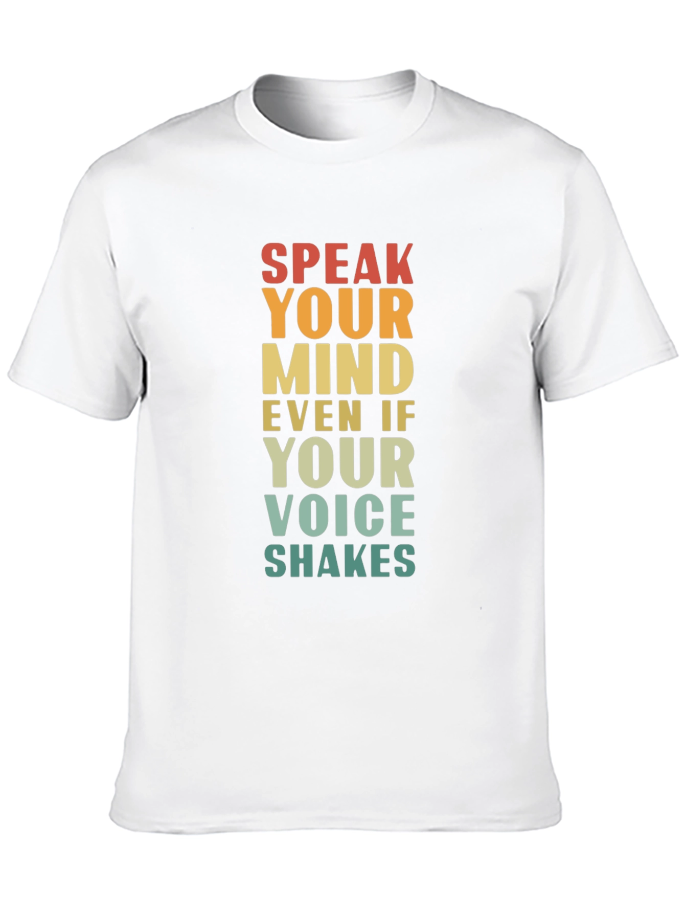 Speak Your Mind Graphic Tee - Inspirational T-Shirt