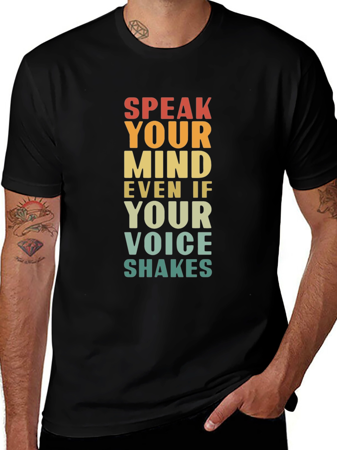 Speak Your Mind Graphic Tee - Inspirational T-Shirt
