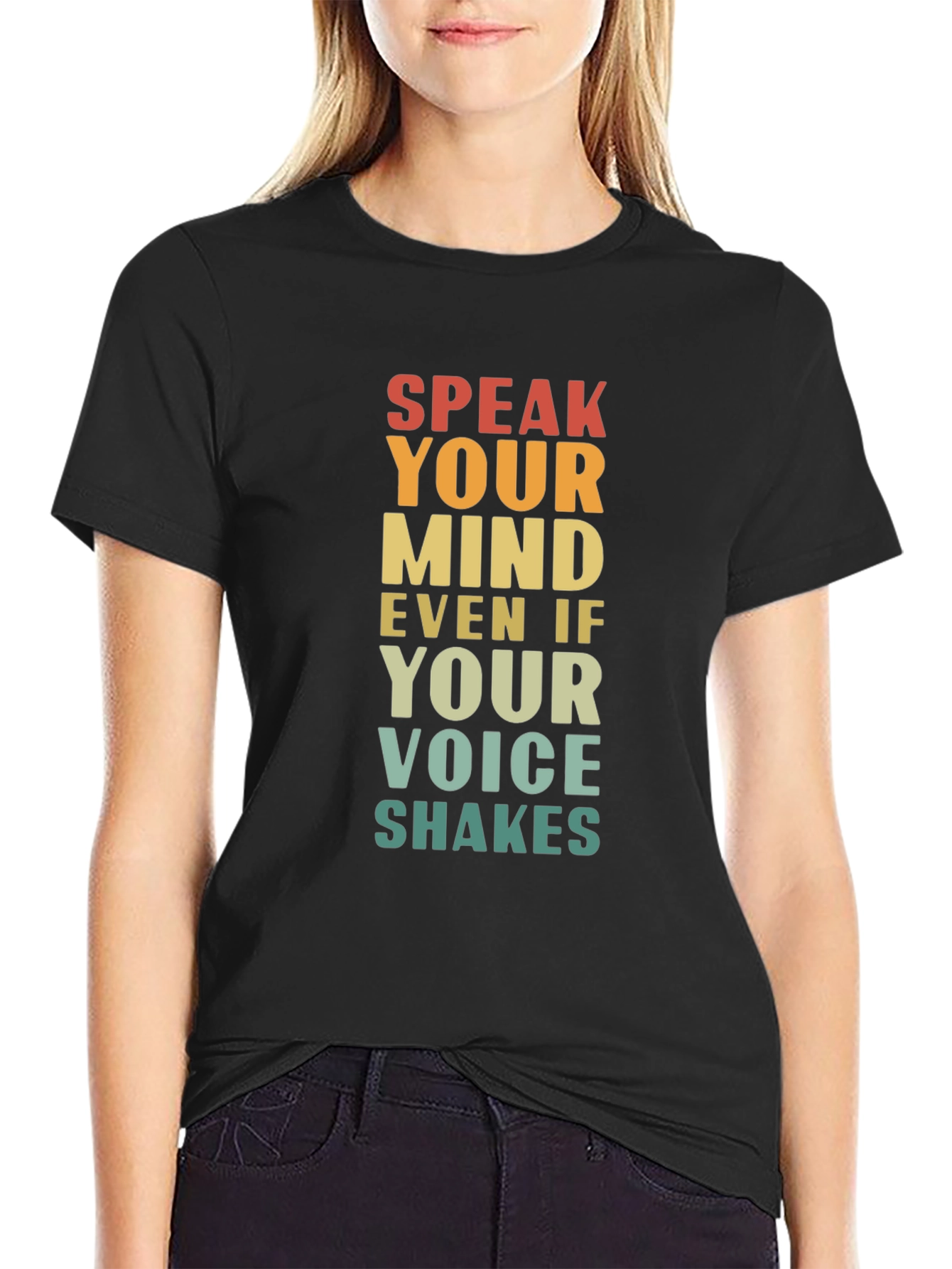 Speak Your Mind Graphic Tee - Inspirational T-Shirt