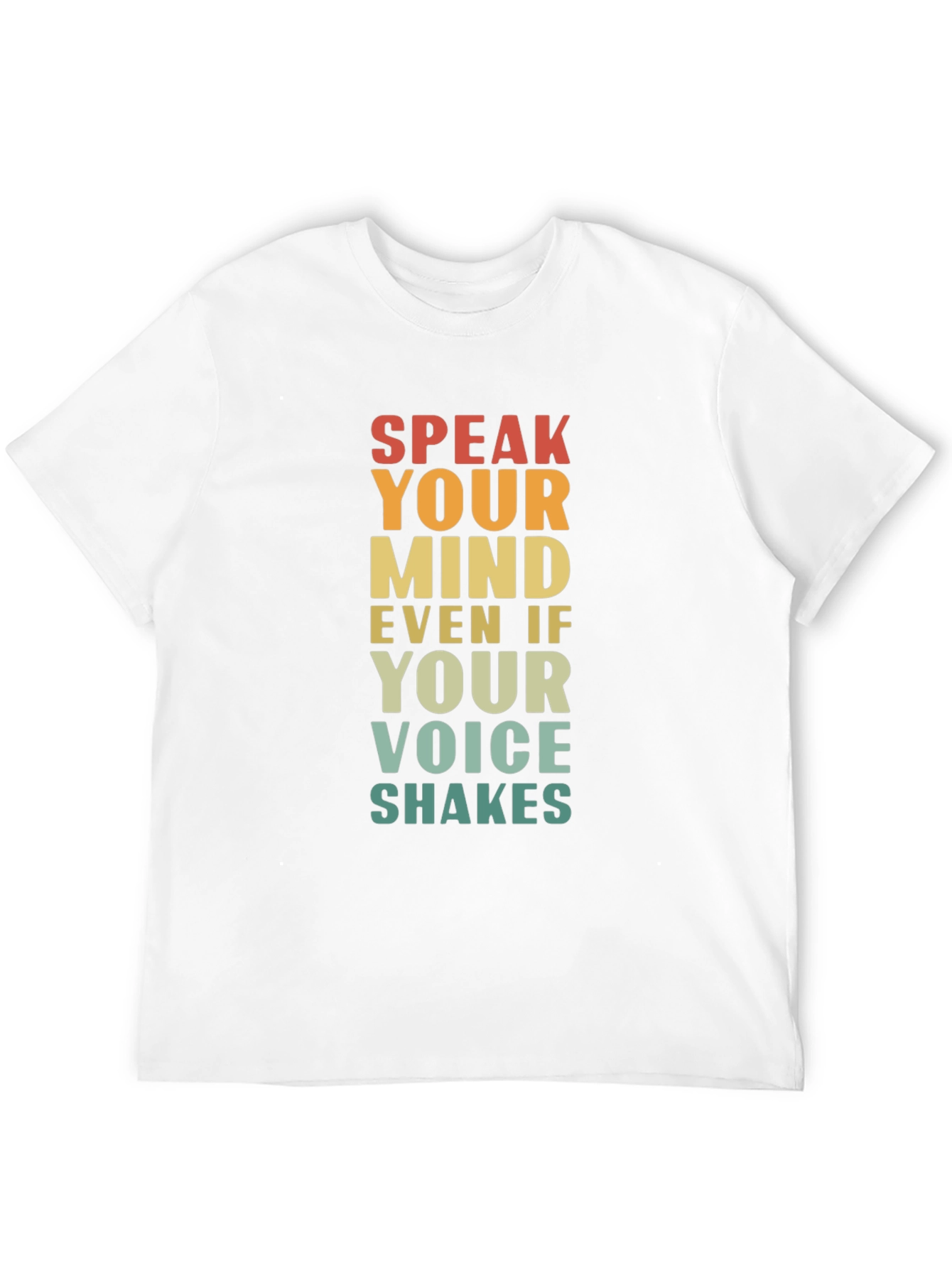 Speak Your Mind Graphic Tee - Inspirational T-Shirt