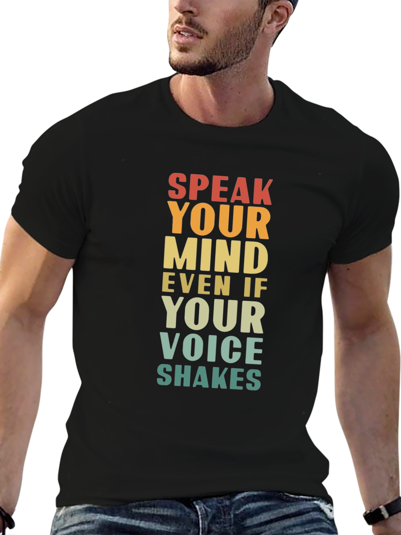 Speak Your Mind Graphic Tee - Inspirational T-Shirt
