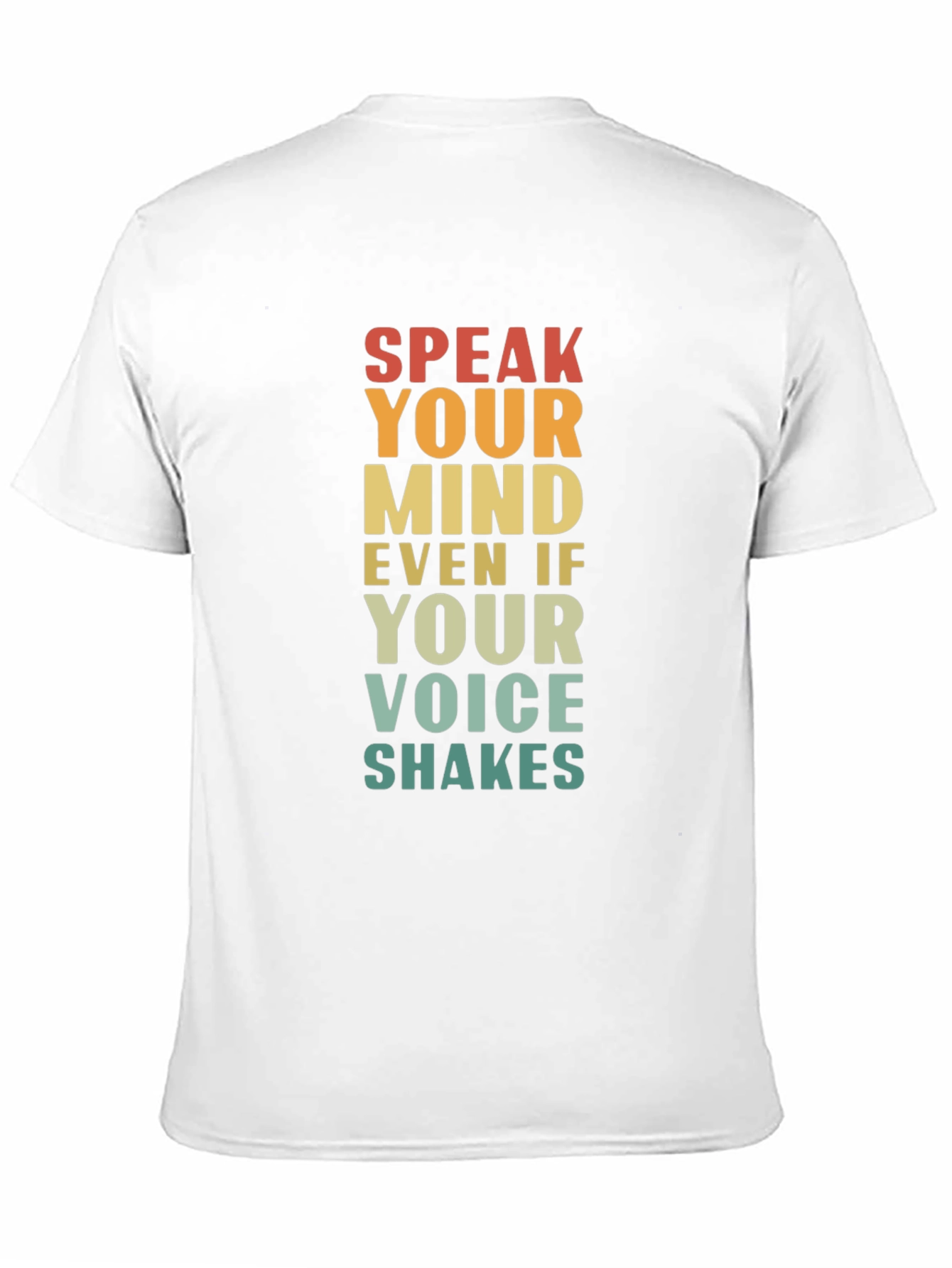 Speak Your Mind Graphic Tee - Inspirational T-Shirt