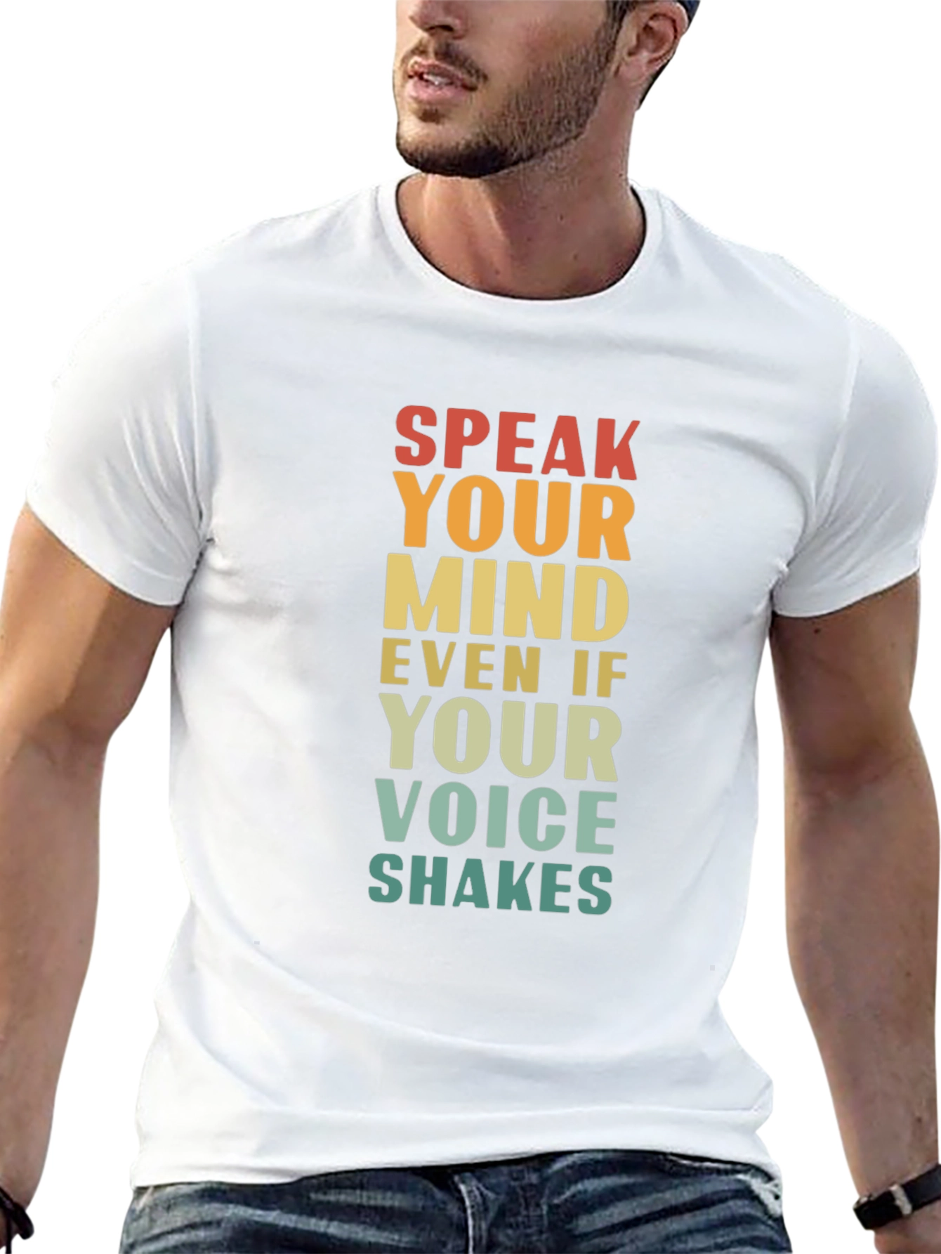 Speak Your Mind Graphic Tee - Inspirational T-Shirt