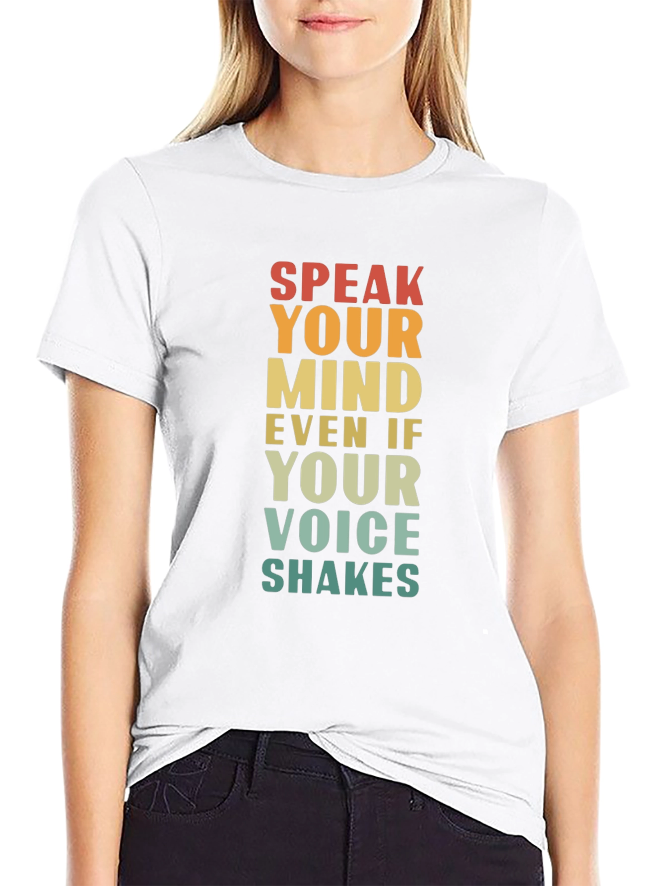 Speak Your Mind Graphic Tee - Inspirational T-Shirt
