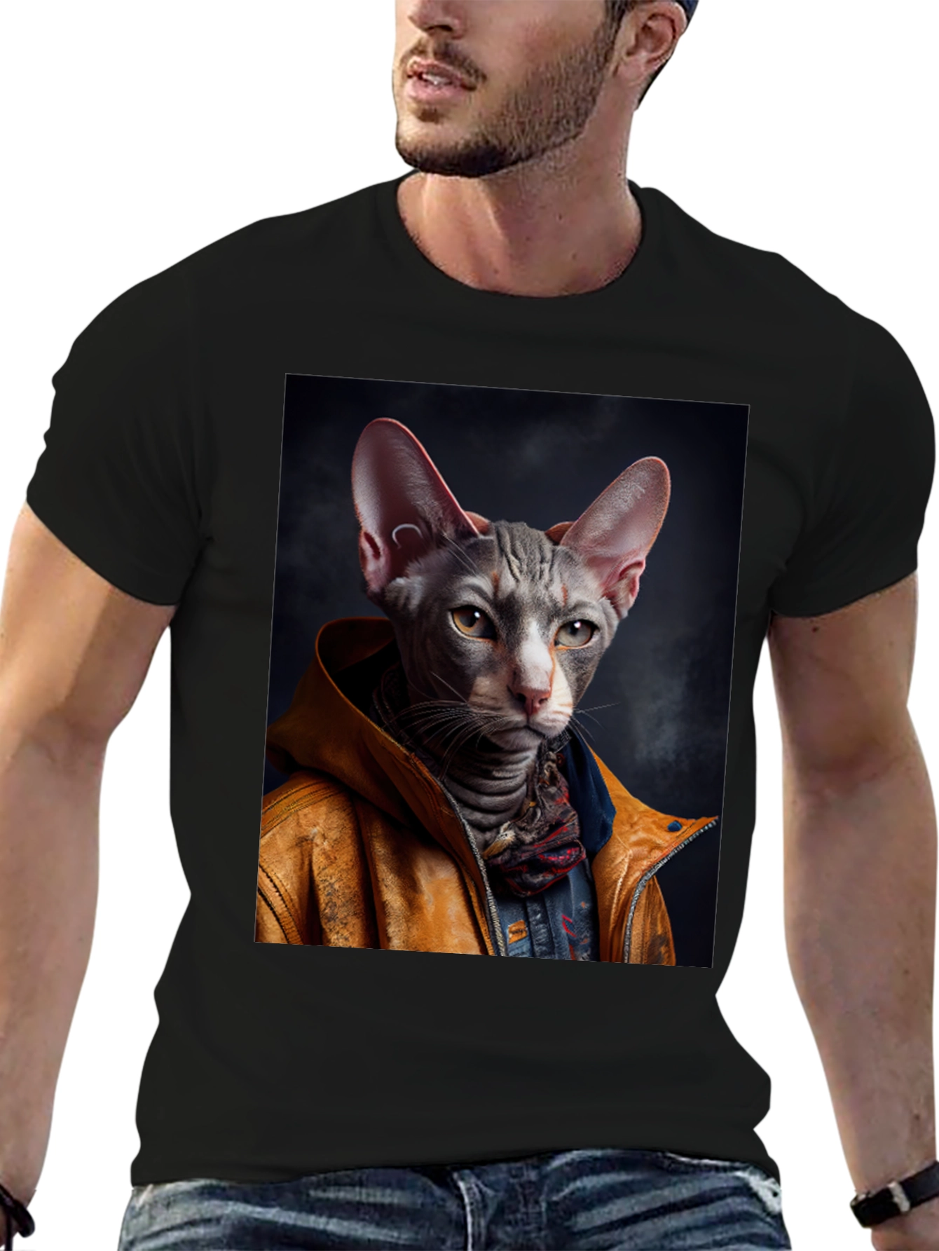 Cool Cat T-Shirt - Unique Graphic Tee