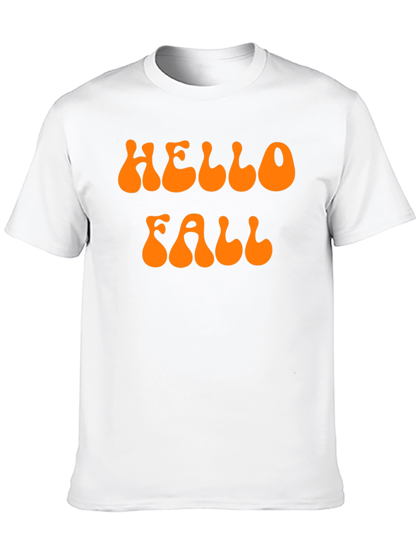 Hello Fall T-Shirt - Retro Autumn Vibes