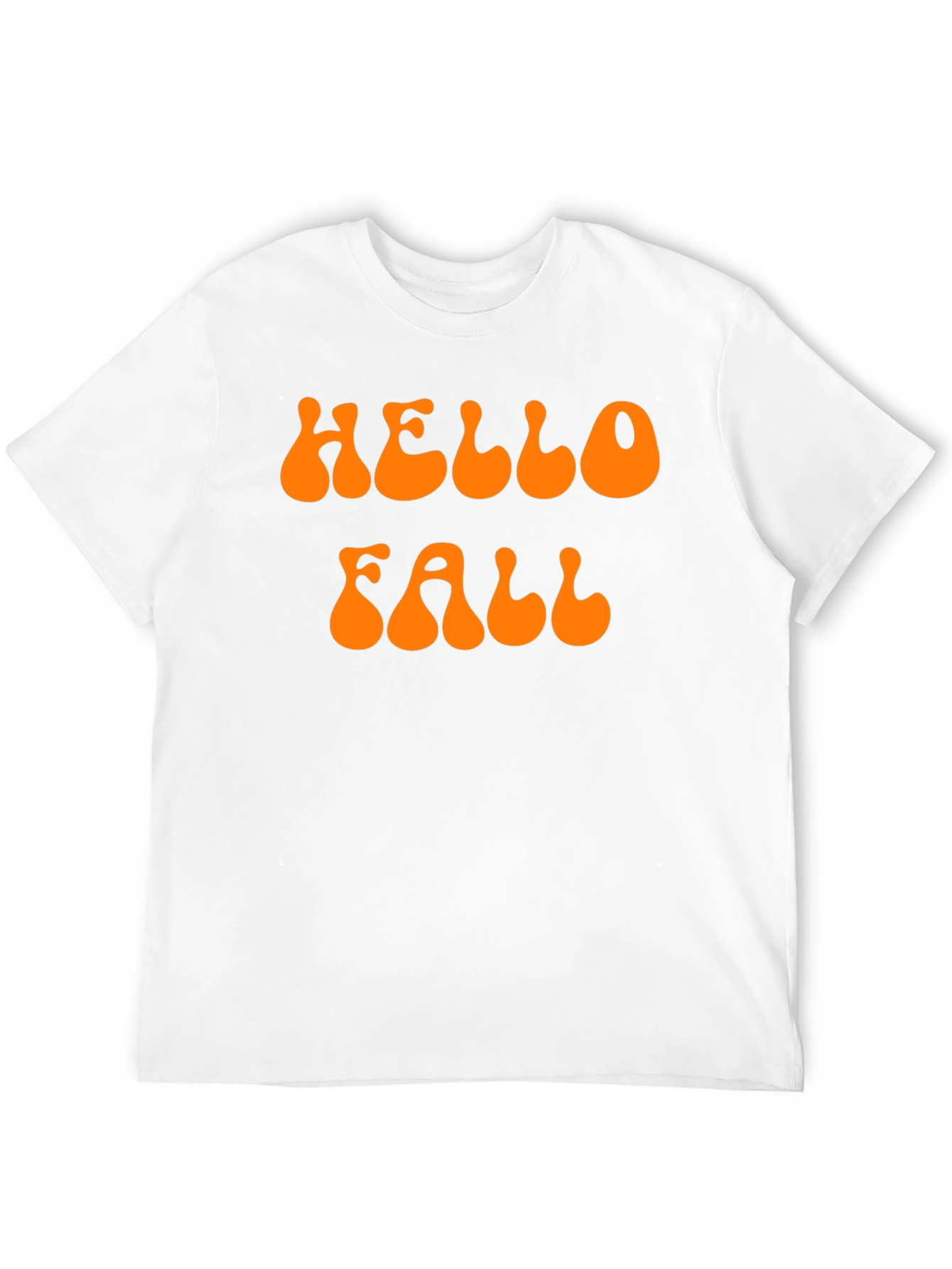 Hello Fall T-Shirt - Retro Autumn Vibes