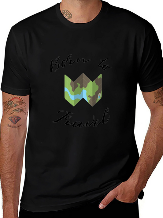 Born to Travel Graphic T-Shirt