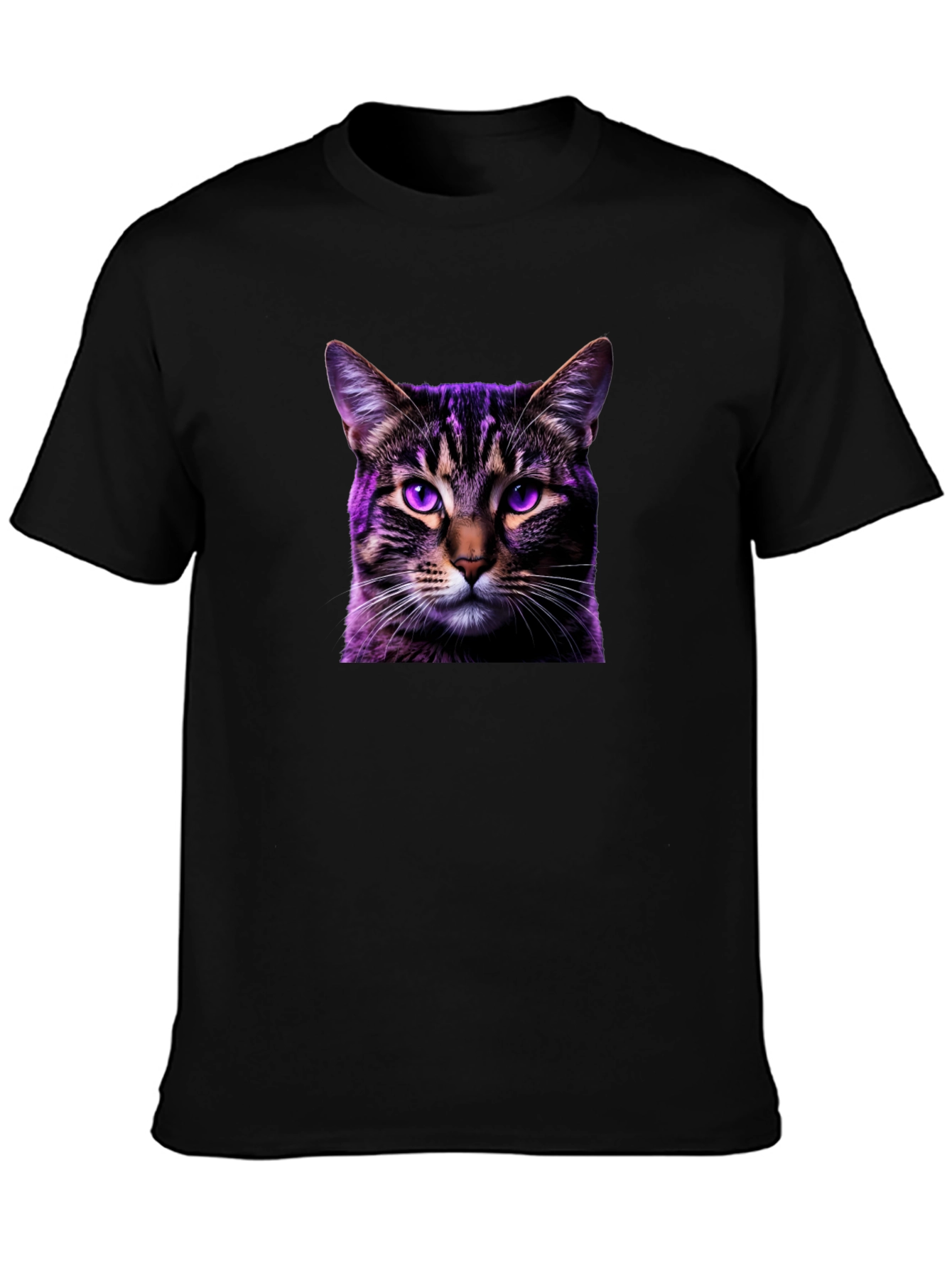 Mystic Feline Black Tee