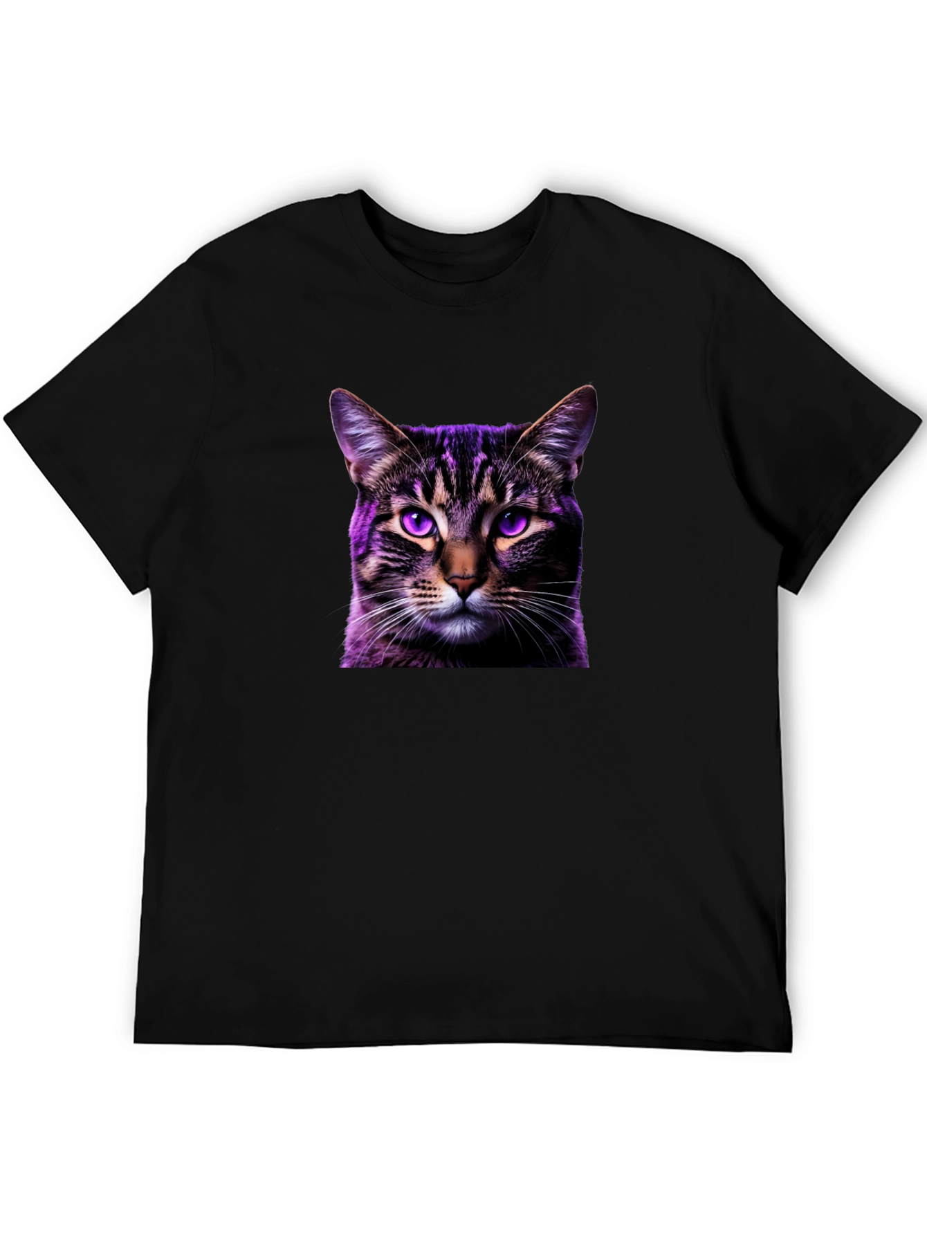 Mystic Feline Black Tee