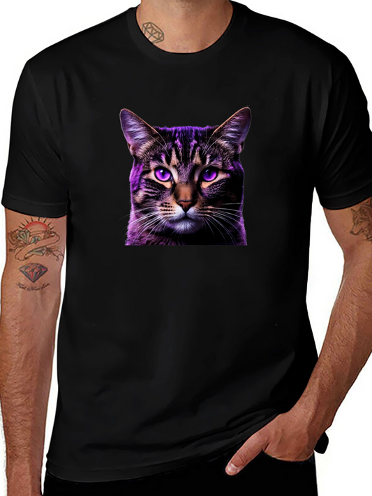 Mystic Feline Black Tee