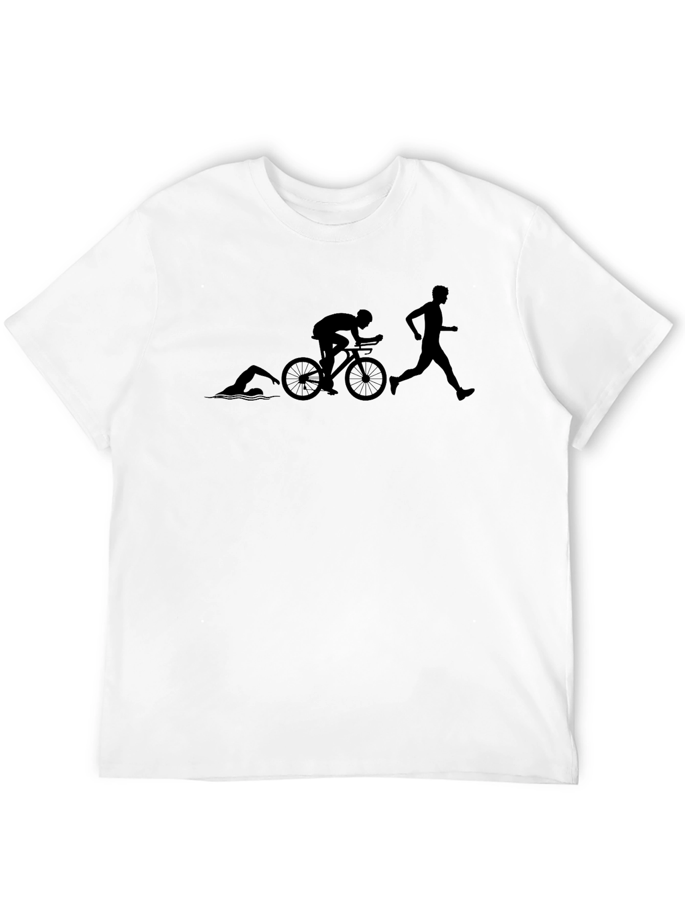 Triathlon Evolution T-Shirt - Swim Bike Run
