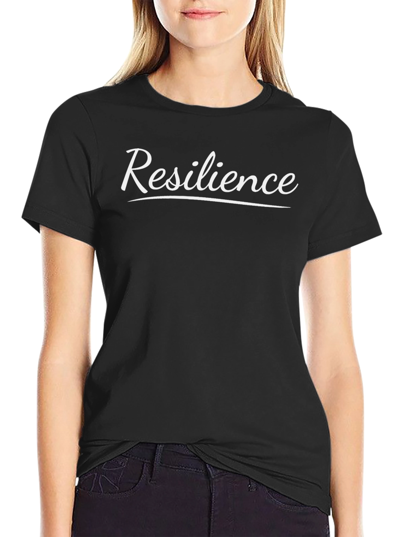Resilience Graphic Tee - Classic Black T-Shirt