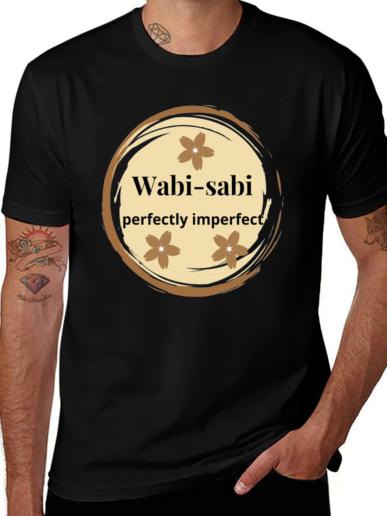 Wabi-Sabi Perfectly Imperfect Graphic Tee