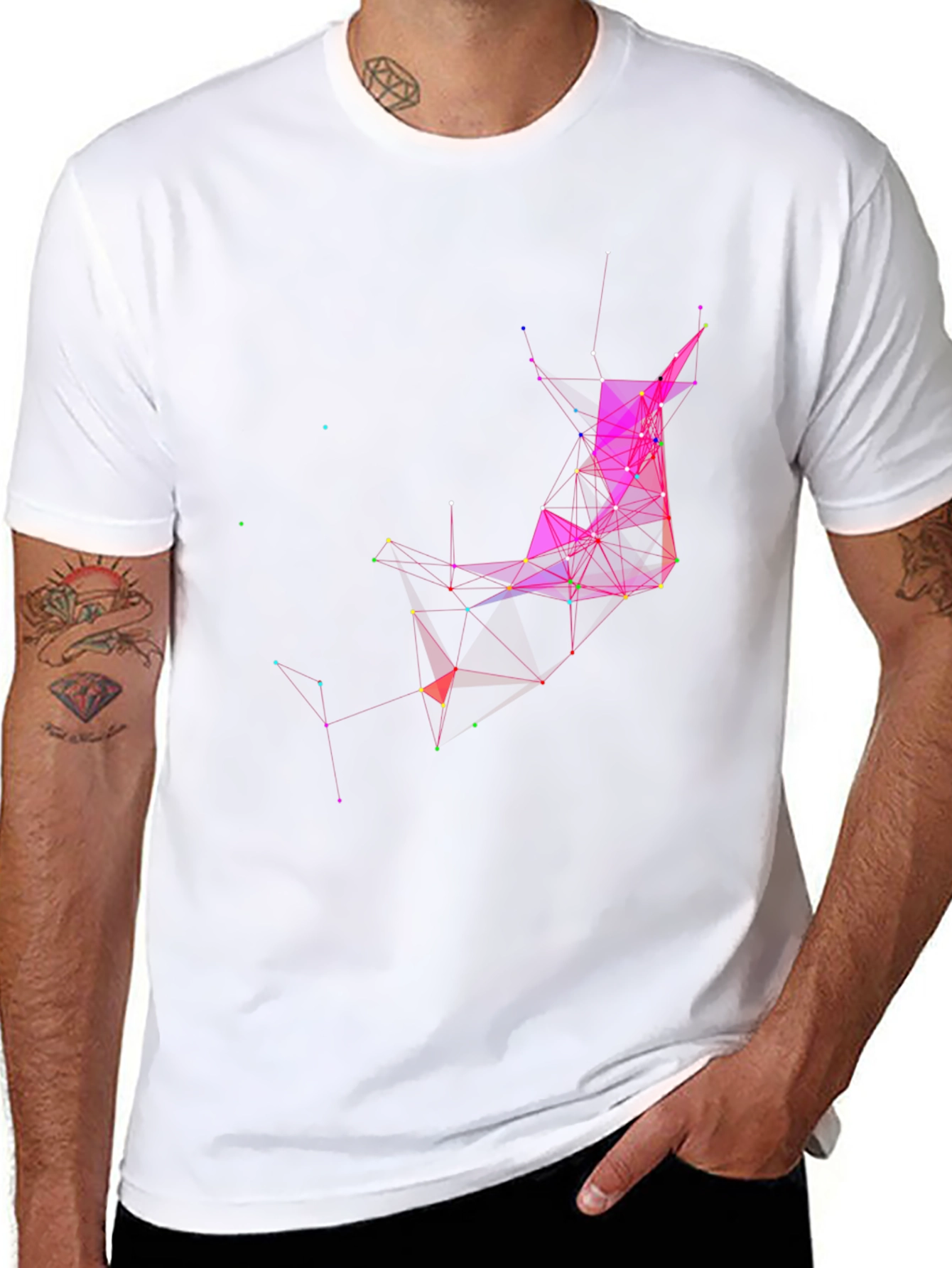 Abstract Geometric T-Shirt
