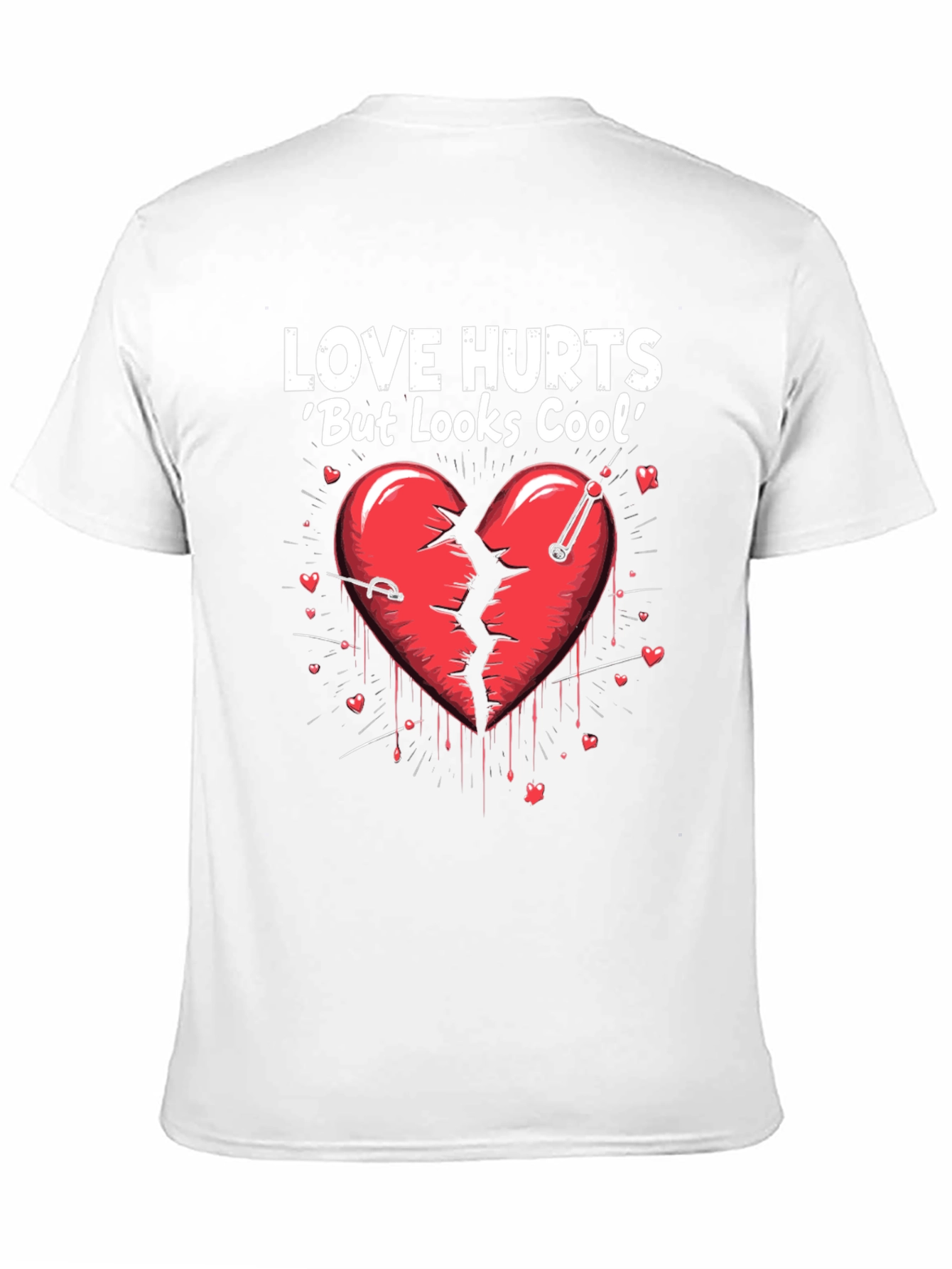 Love Hurts Cool Graphic Tee