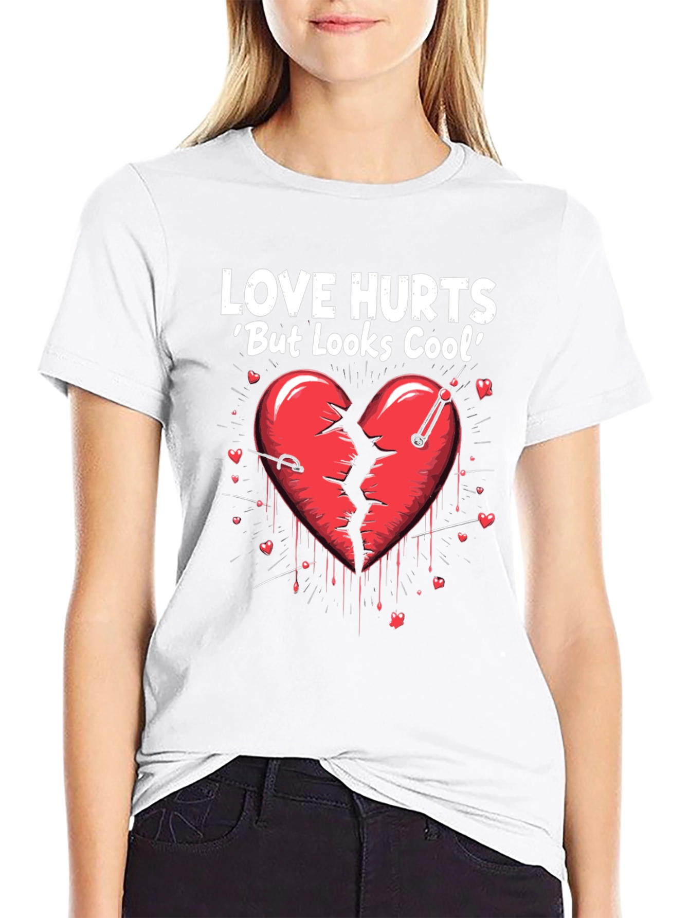 Love Hurts Cool Graphic Tee
