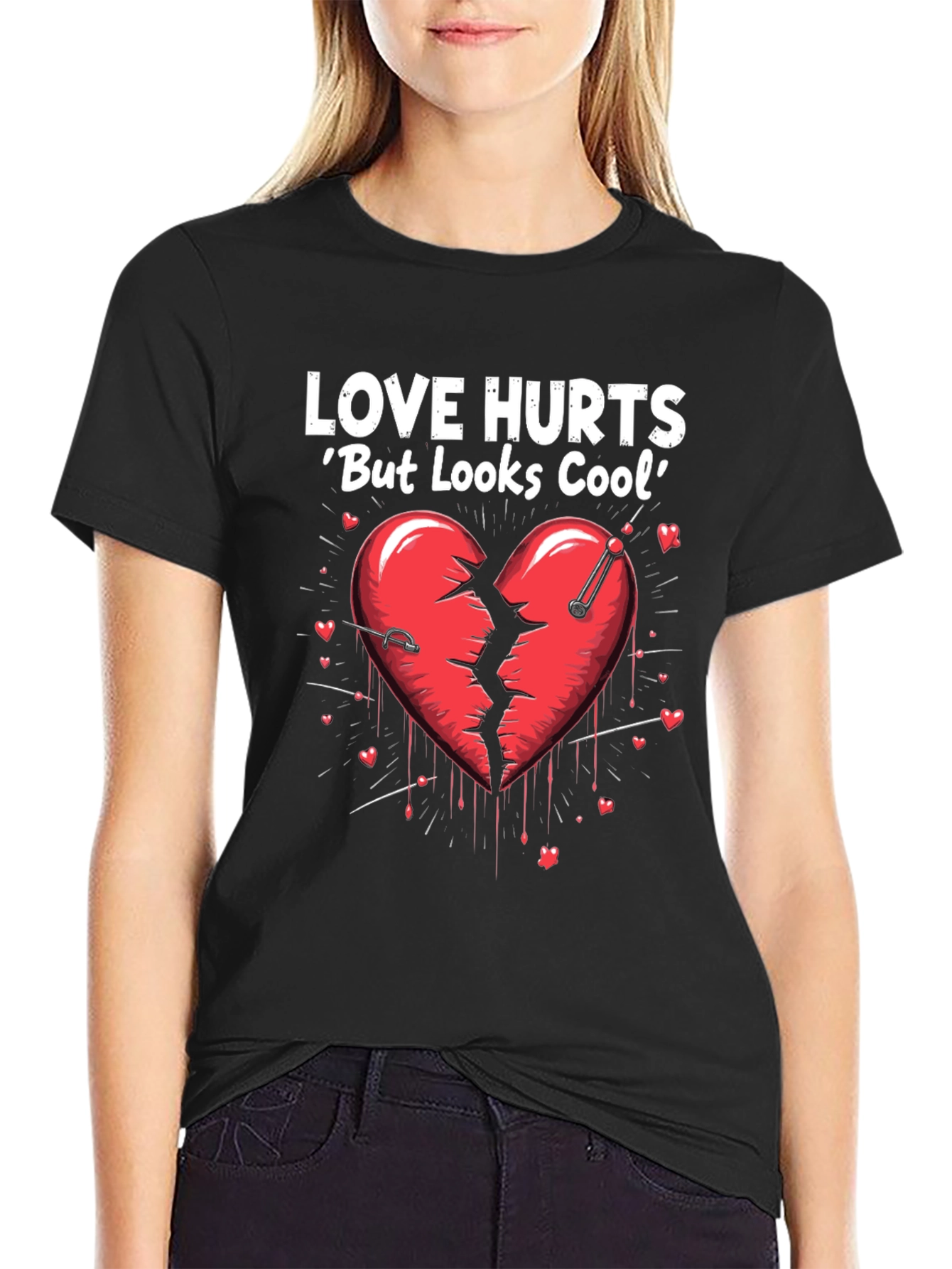 Love Hurts Cool Graphic Tee