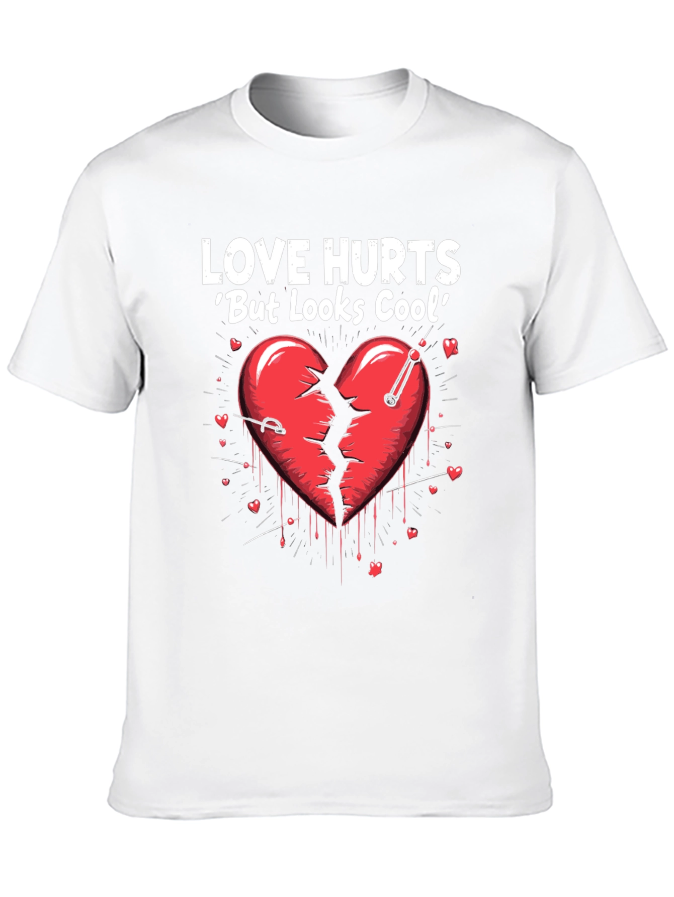 Love Hurts Cool Graphic Tee