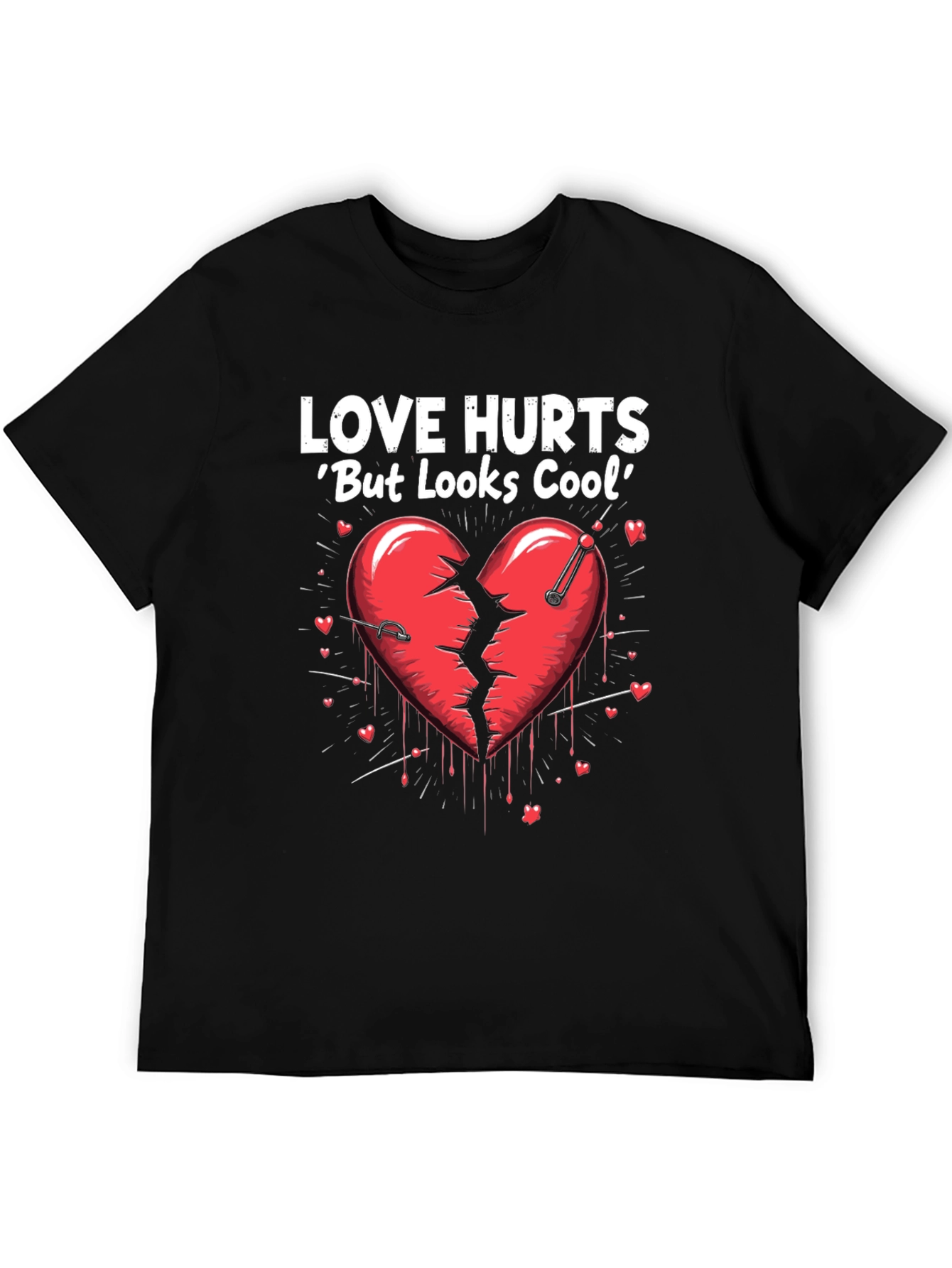 Love Hurts Cool Graphic Tee