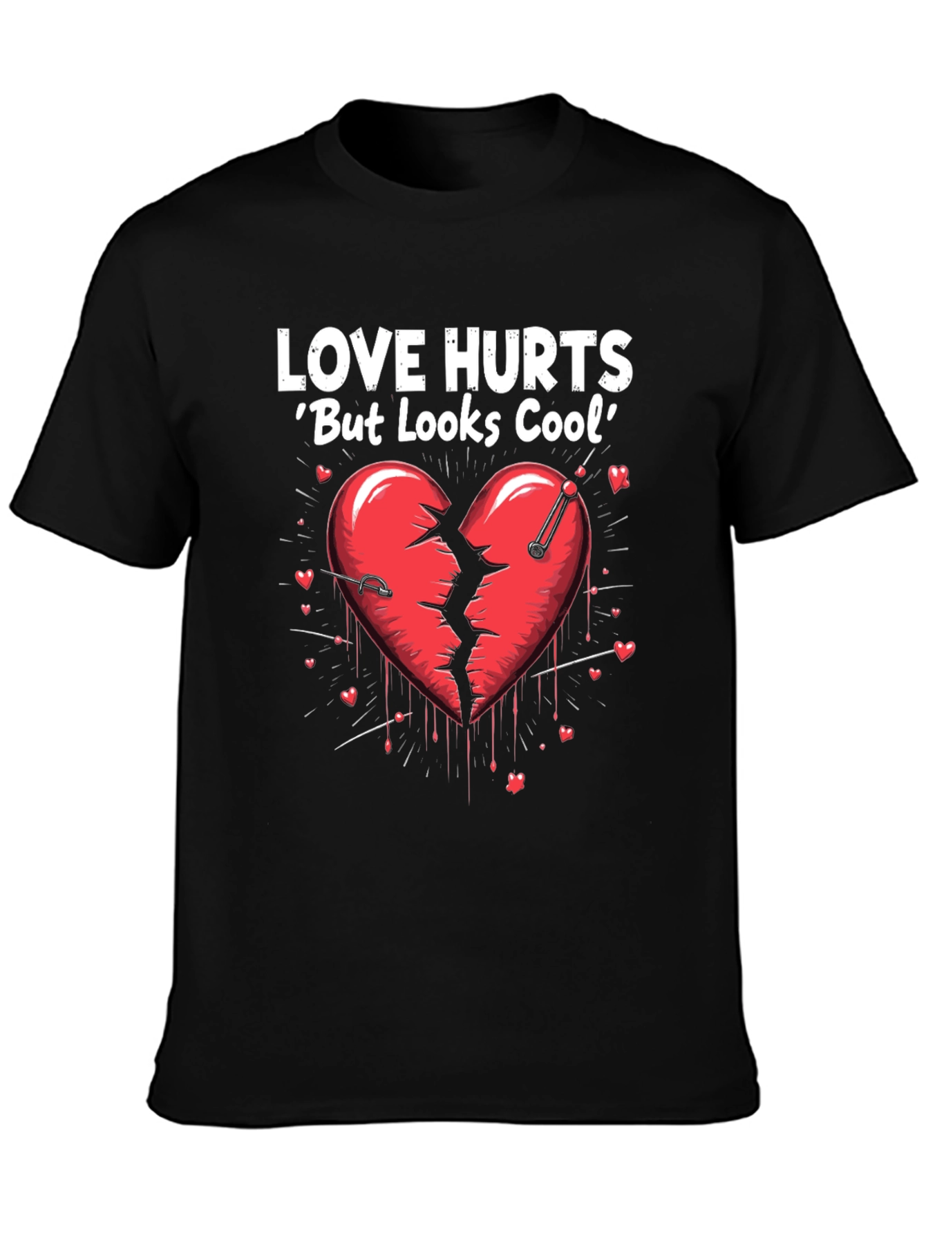 Love Hurts Cool Graphic Tee