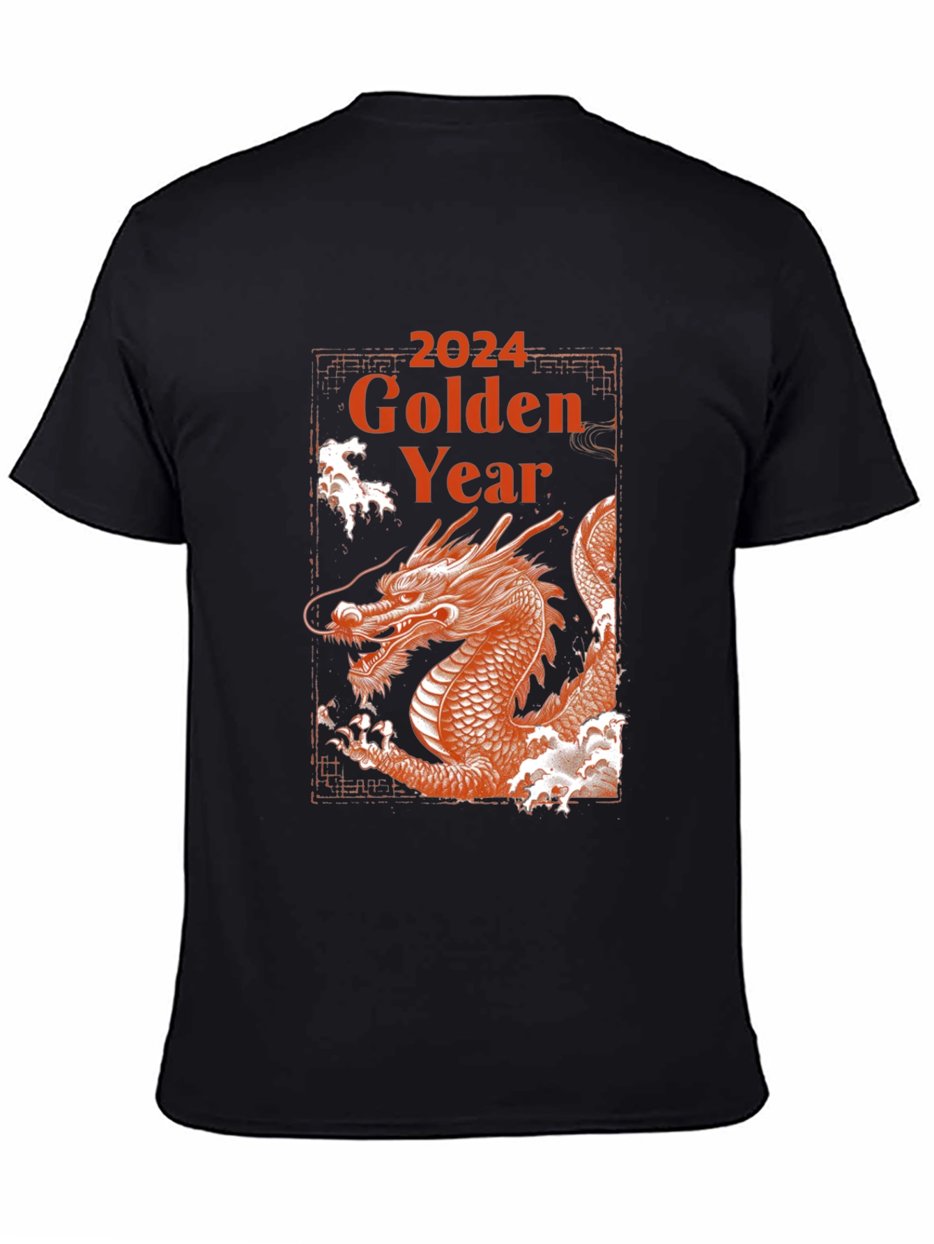 2024 Golden Year of The Dragon T-Shirt