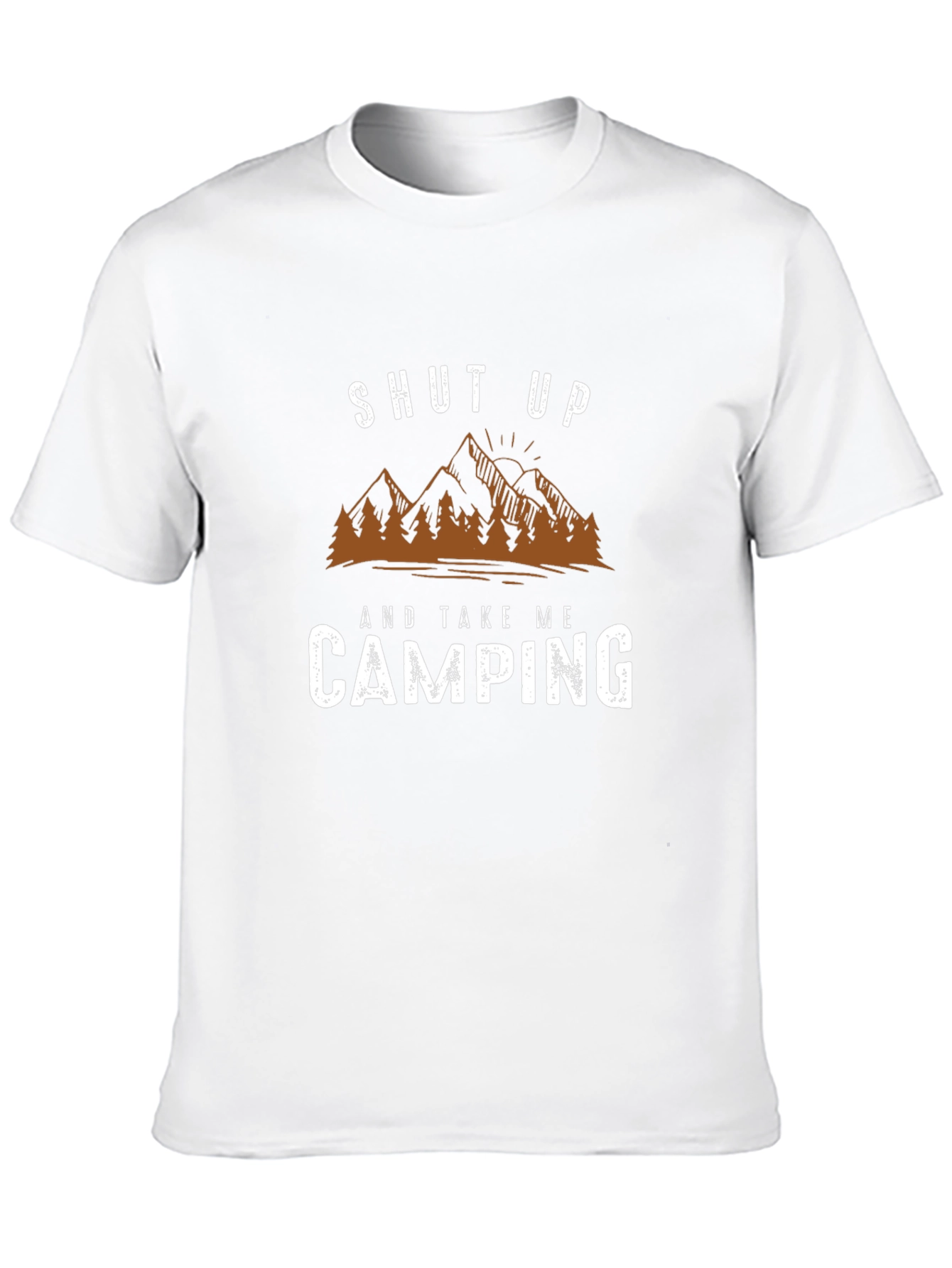 Shut Up and Take Me Camping Black T-Shirt