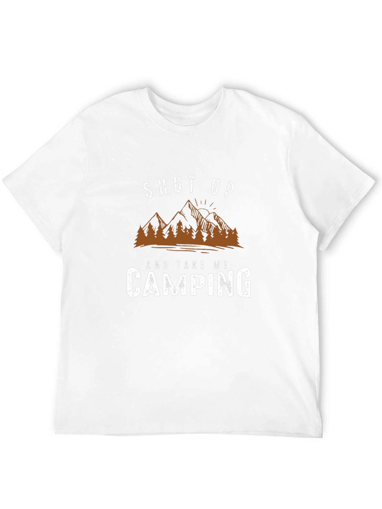 Shut Up and Take Me Camping Black T-Shirt