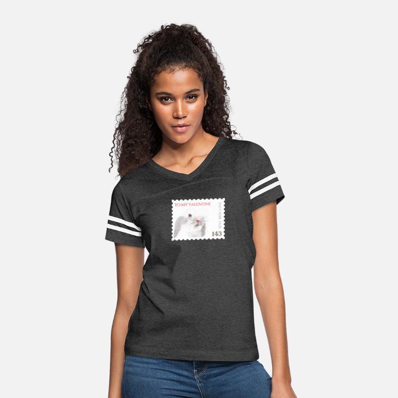 Valentine's day love letter stamp with bunny