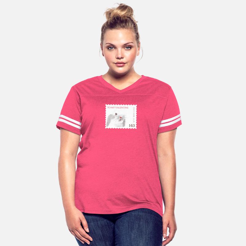 Valentine's day love letter stamp with bunny