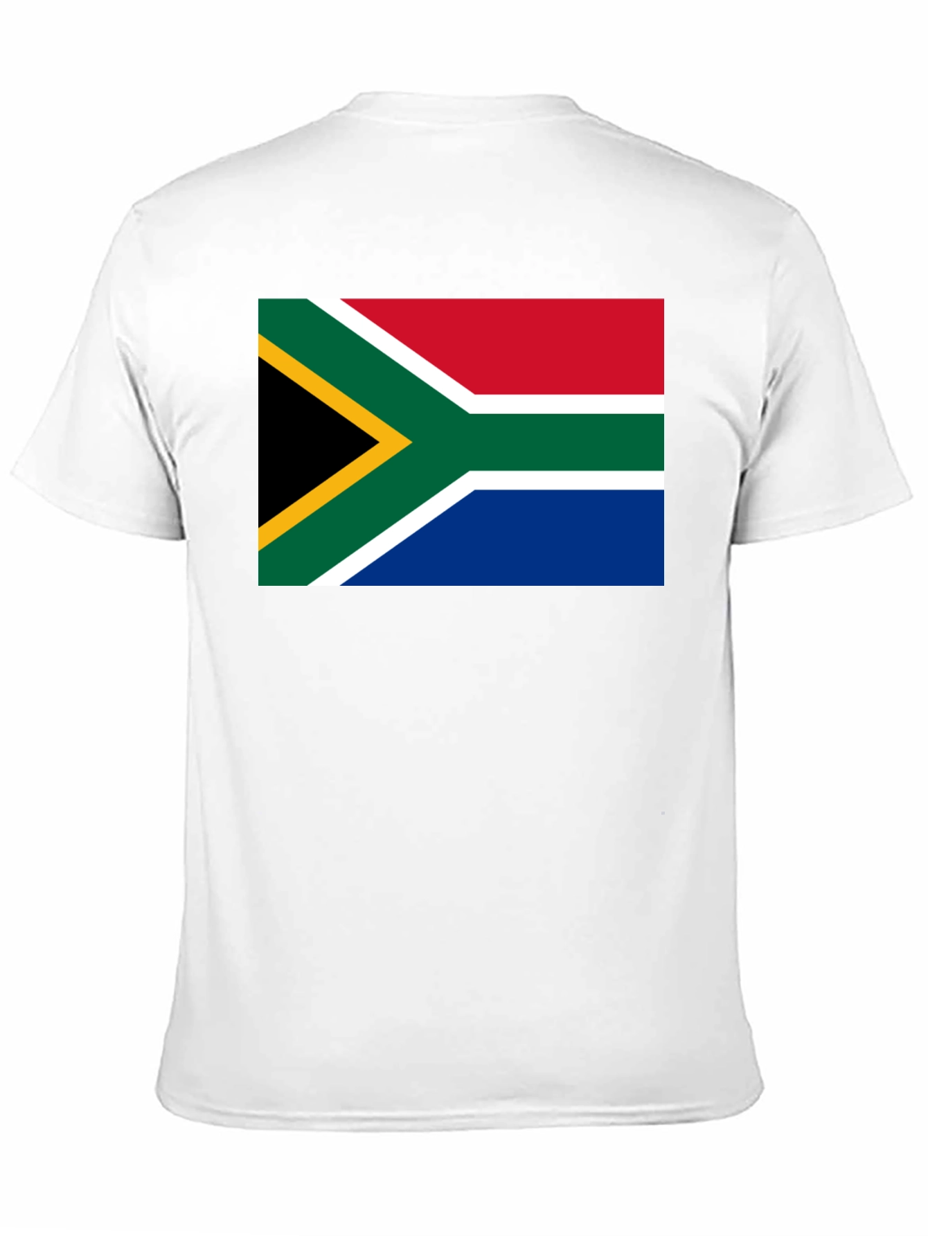 South Africa Flag Graphic T-Shirt - Black
