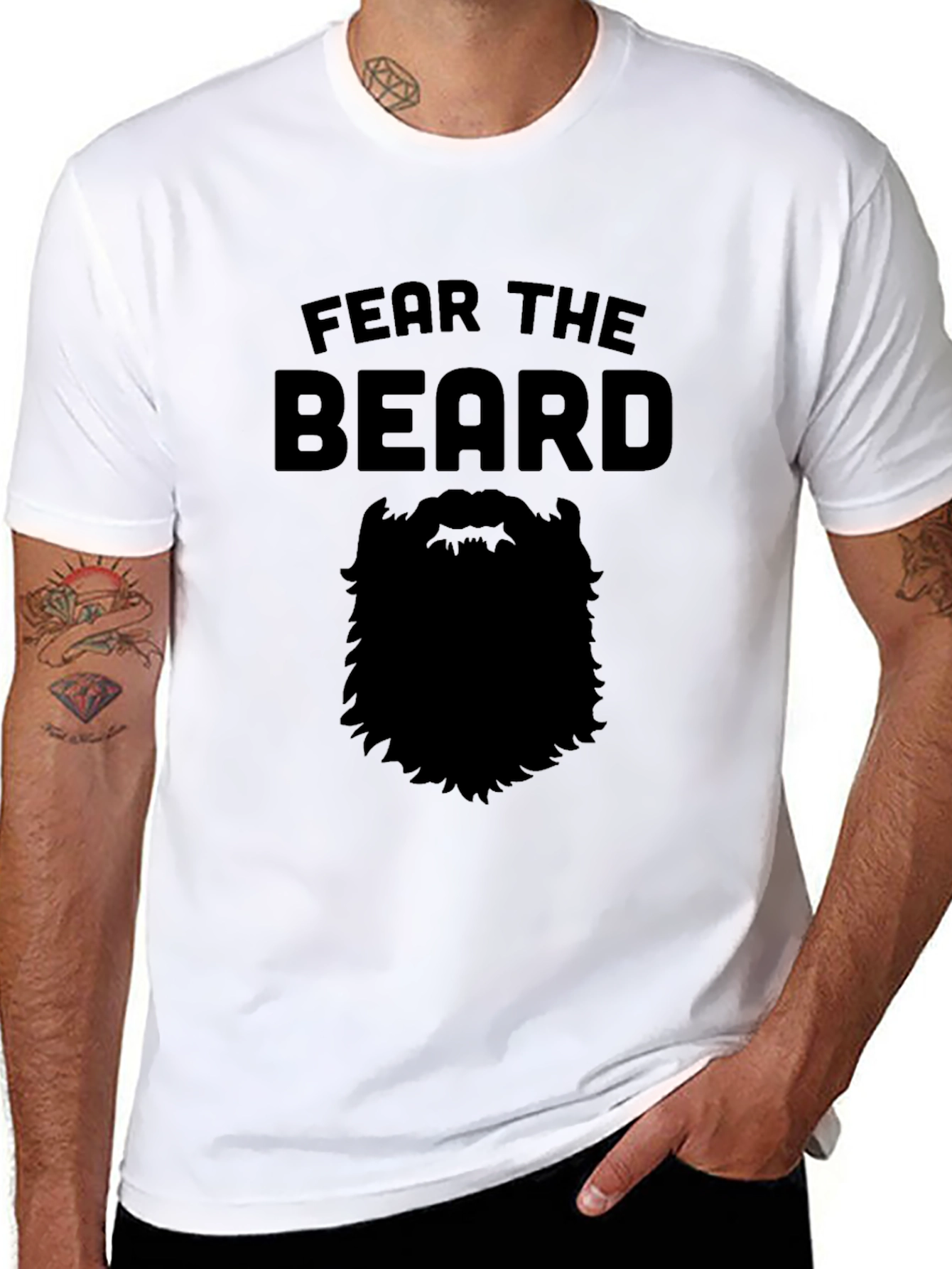 Fear the Beard Graphic Tee