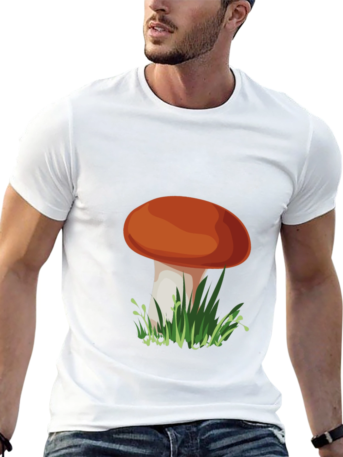 Mushroom Graphic Tee - Funky Casual Style