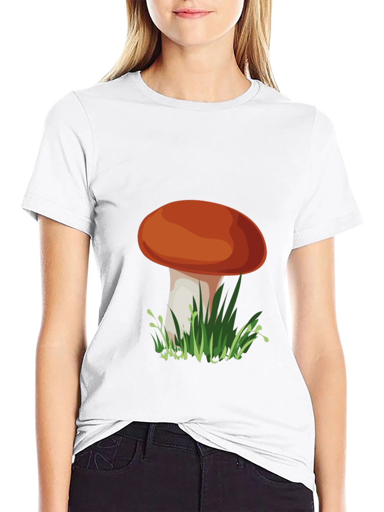Mushroom Graphic Tee - Funky Casual Style