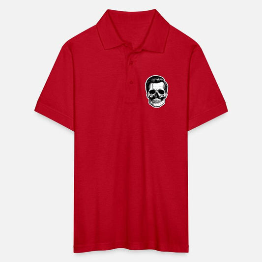 Vintage Skull with Retro Mustache