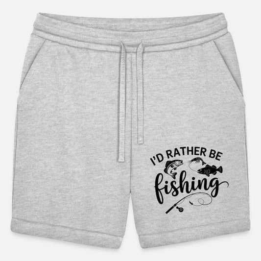 Vintage style i d rather be fishing t shirt