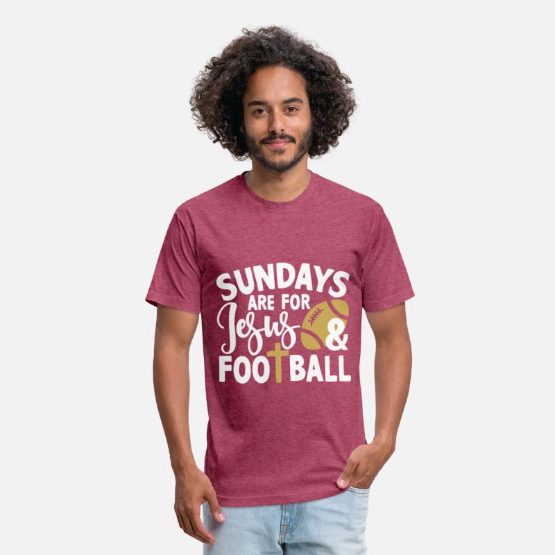 Vintage Sundays Are For Jesus And Football